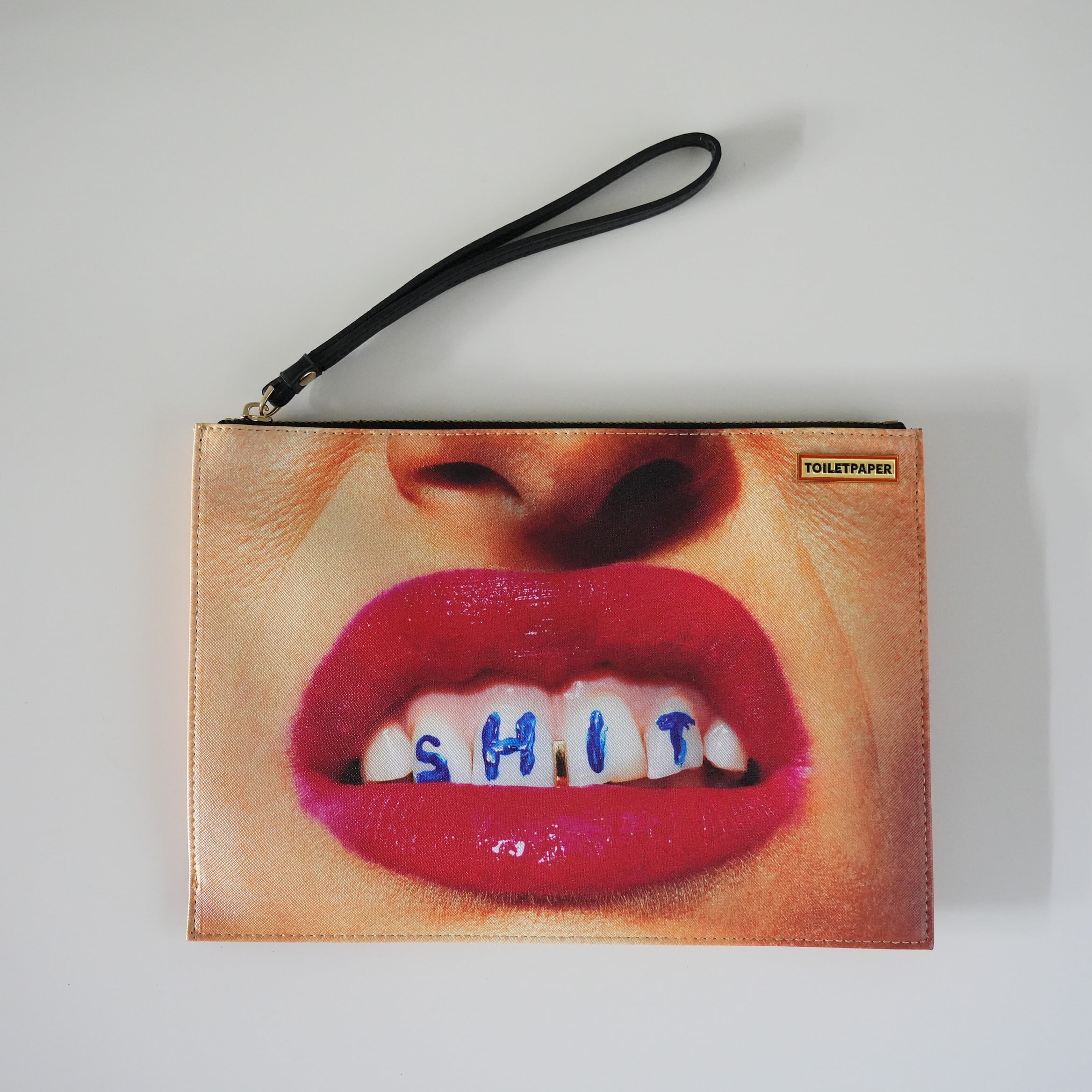 SELETTI / TOILETPAPER Pouch Bag SHIT