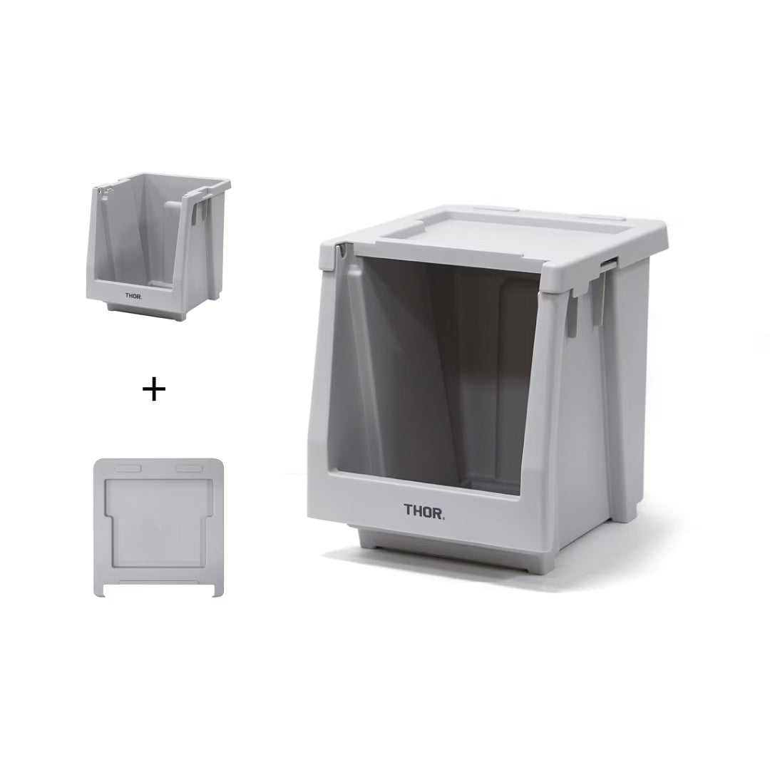 【本体+蓋】THOR Stacking Shelf Container 20L