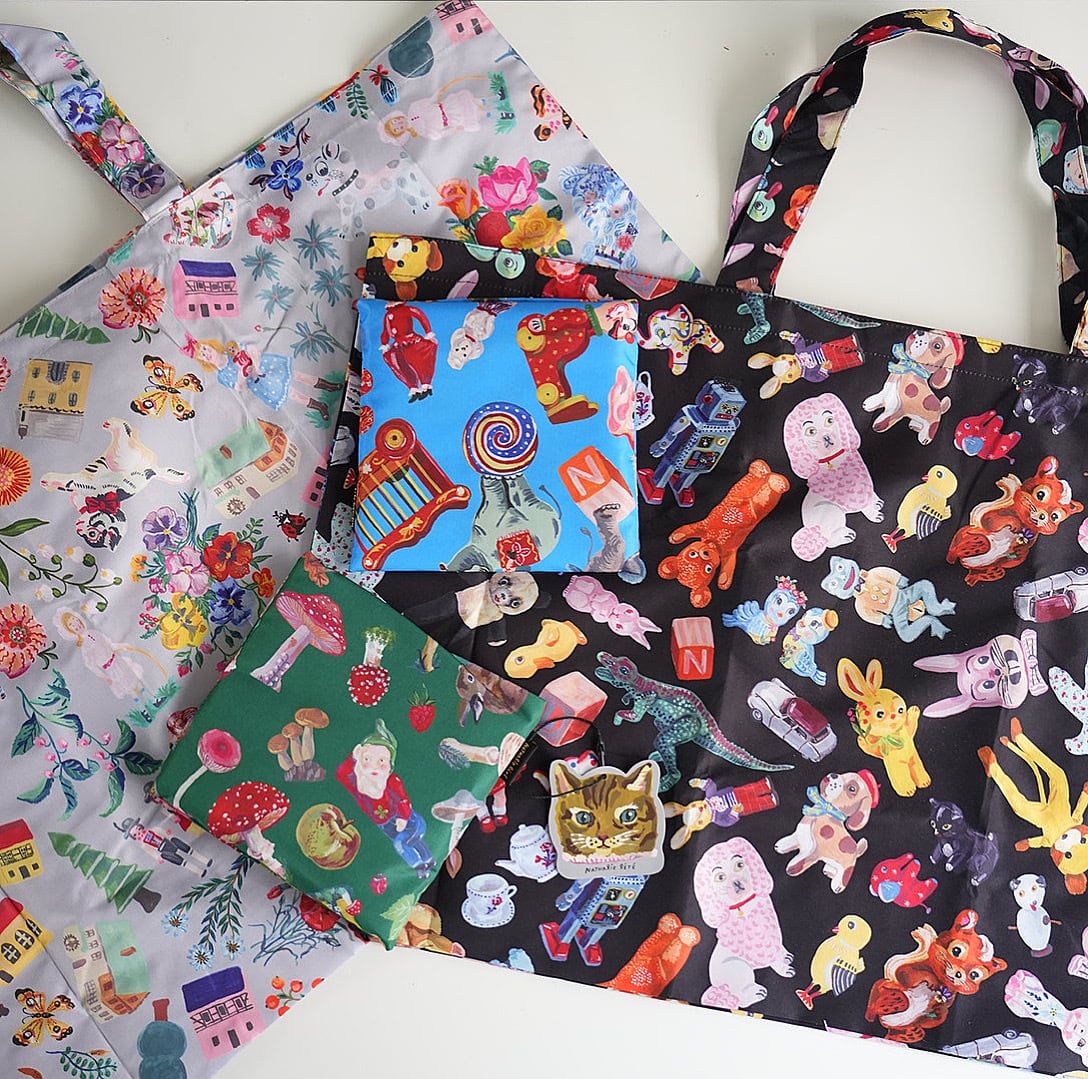 Nathalie Lete Pocketable Bag Mushroom