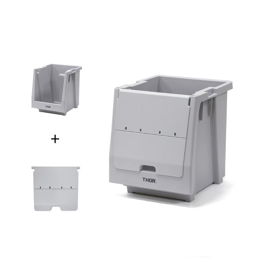 【本体+扉】THOR Stacking Shelf Container 20L