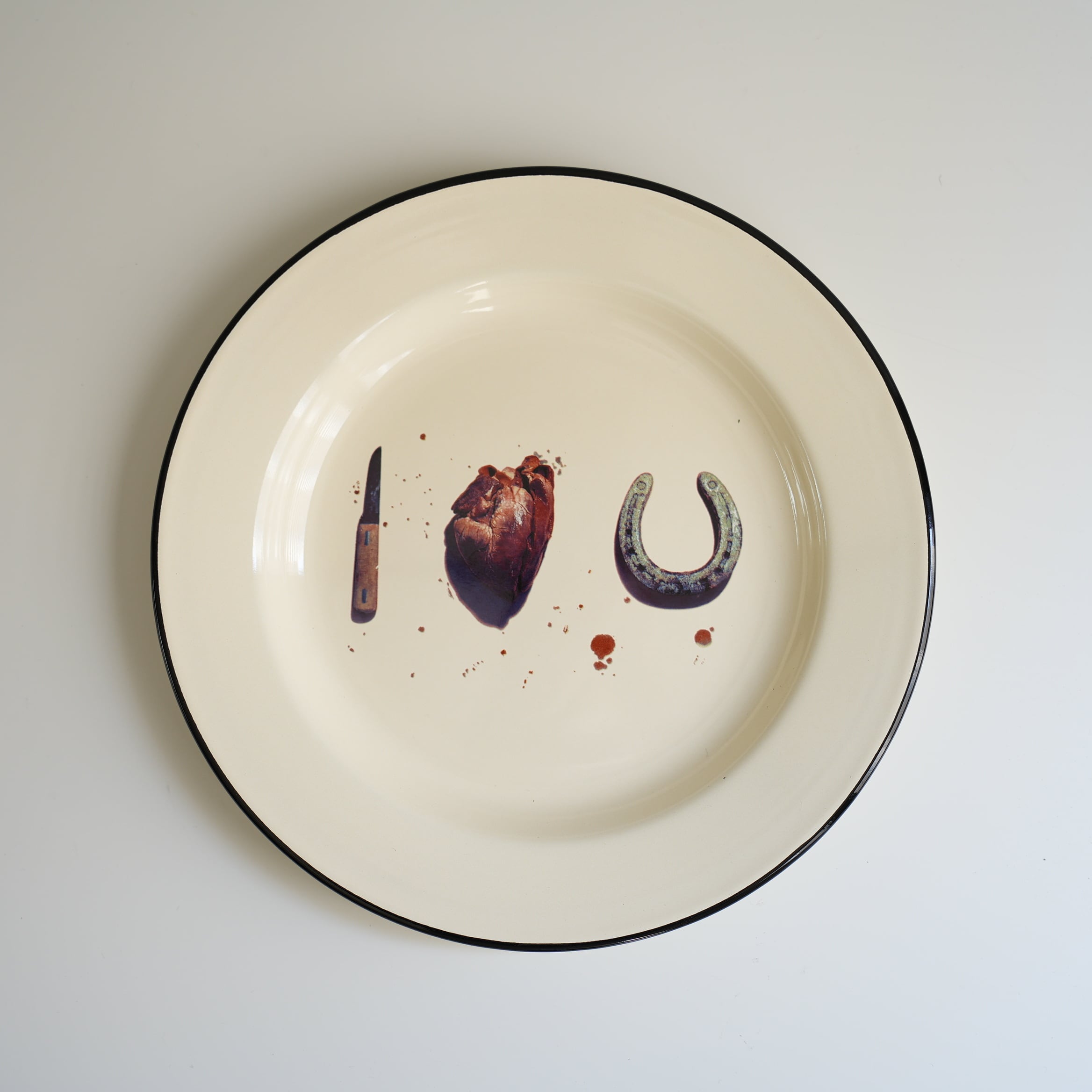 エナメルプレート I LOVE YOU