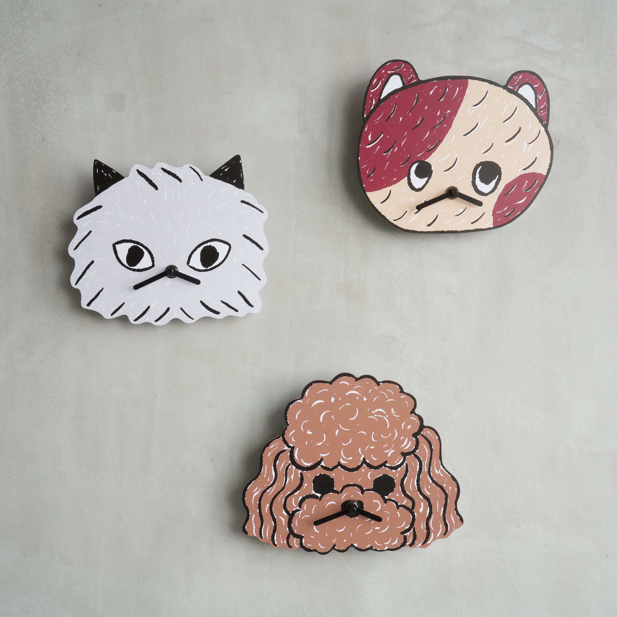 Yamabatosha Diecut Clock Fuwa