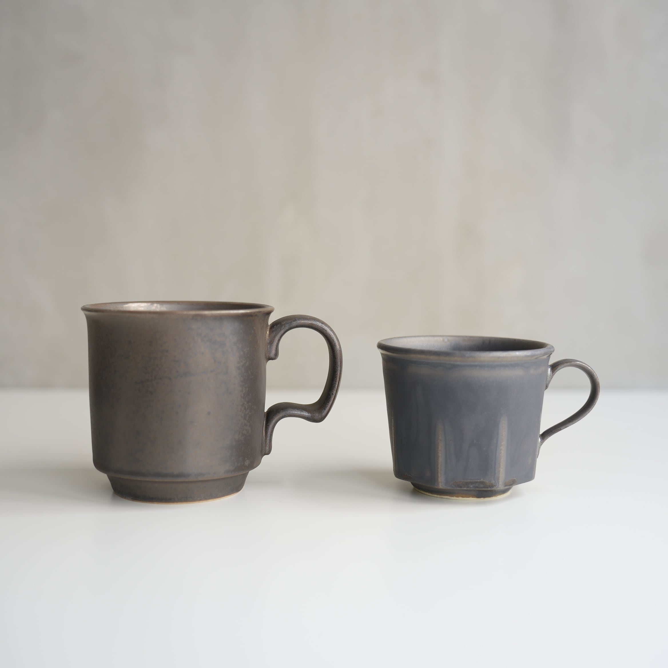 Ancient Pottery Cup & Saucer Brass