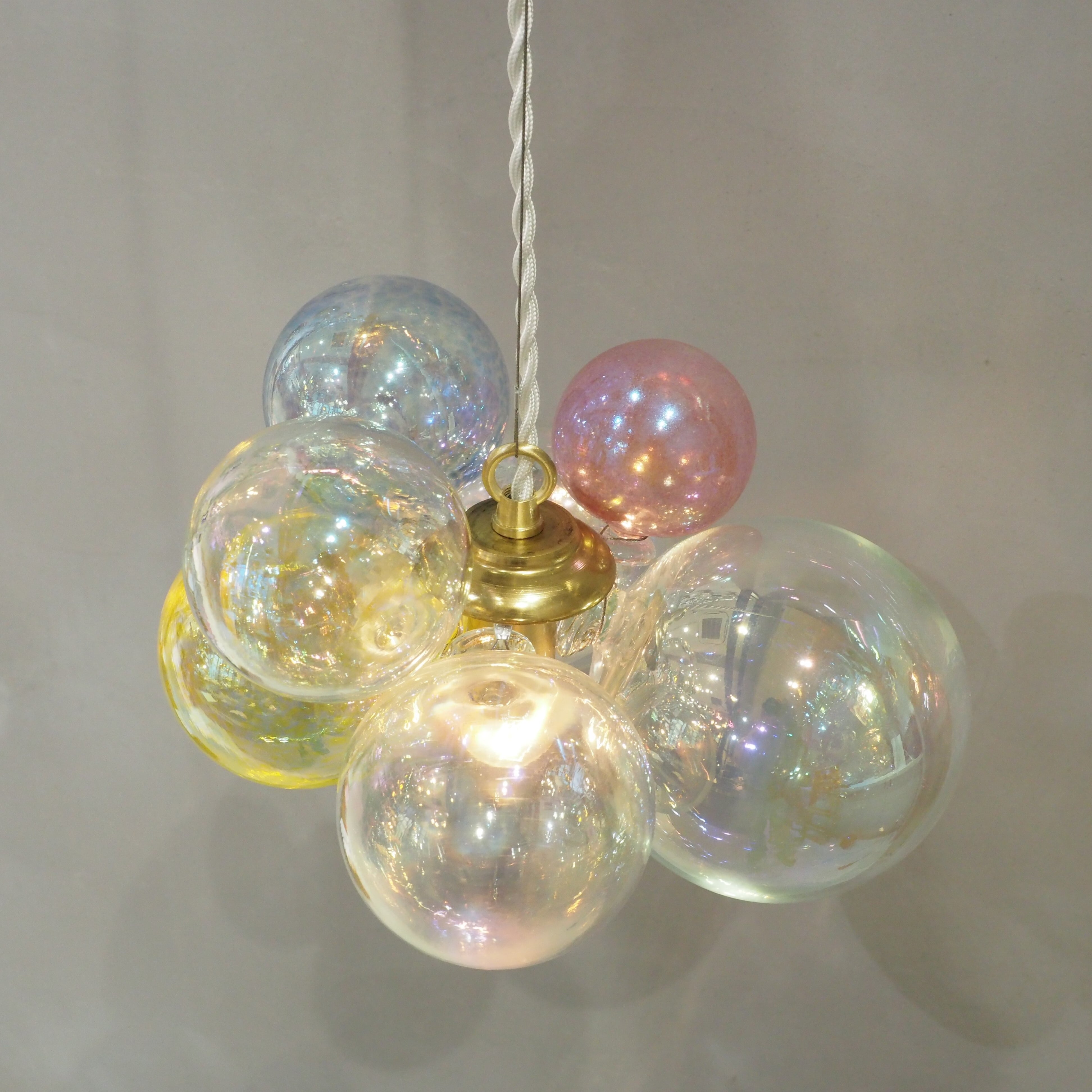 Bubble Lamp L Multicolor