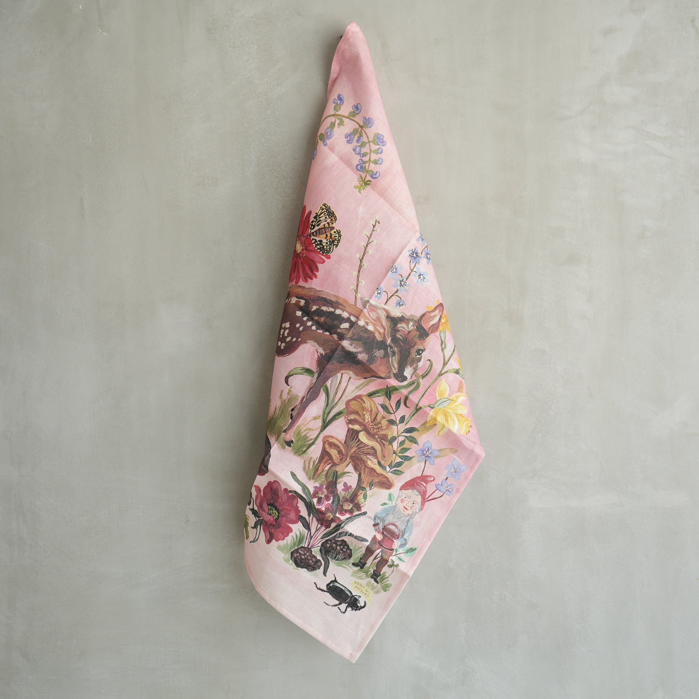 Nathalie Lete Bambi Tea Towel