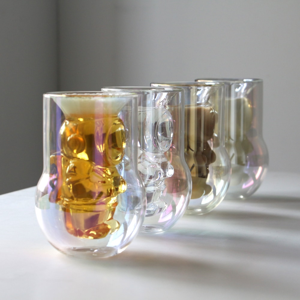 NASA Astronaut Double Wall Glasses 2P SET