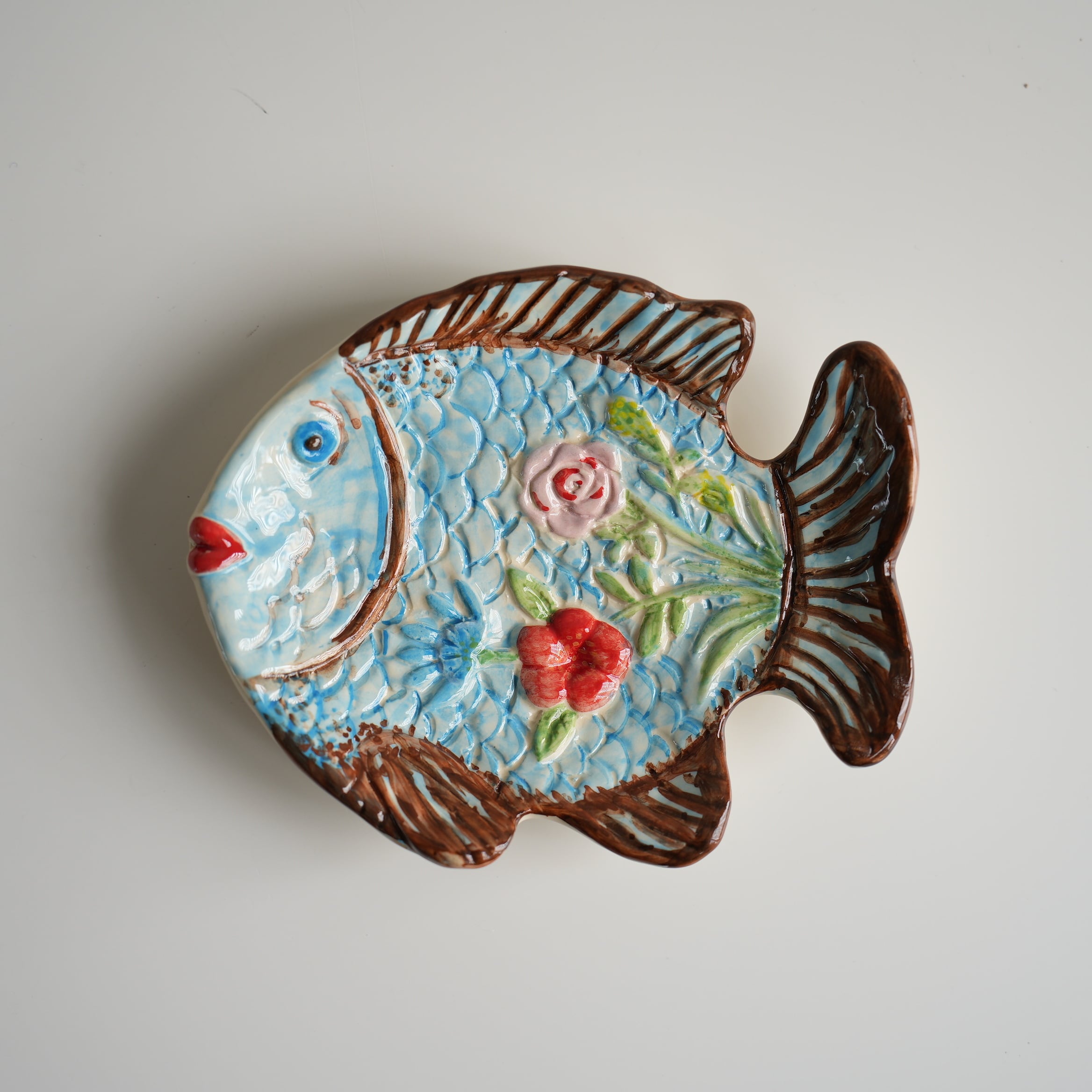 Adorned Fish Trinket Plate Nathalie Lete