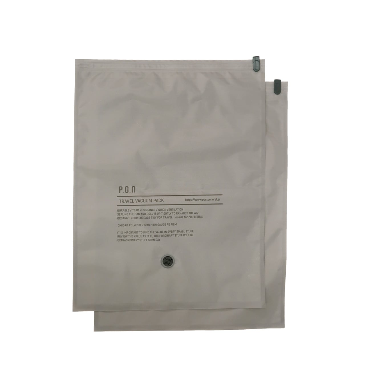 TRAVEL VACUUM PACK LL Gray