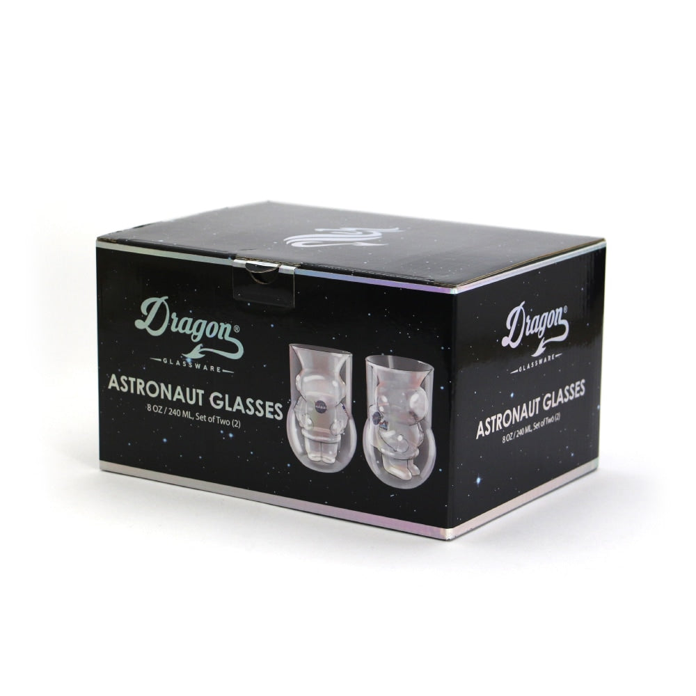 NASA Astronaut Double Wall Glasses 2P SET