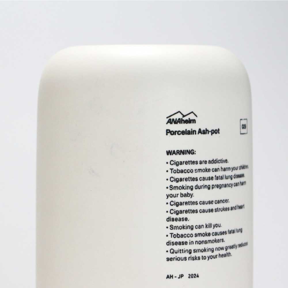 Porcelain Ash-Pot