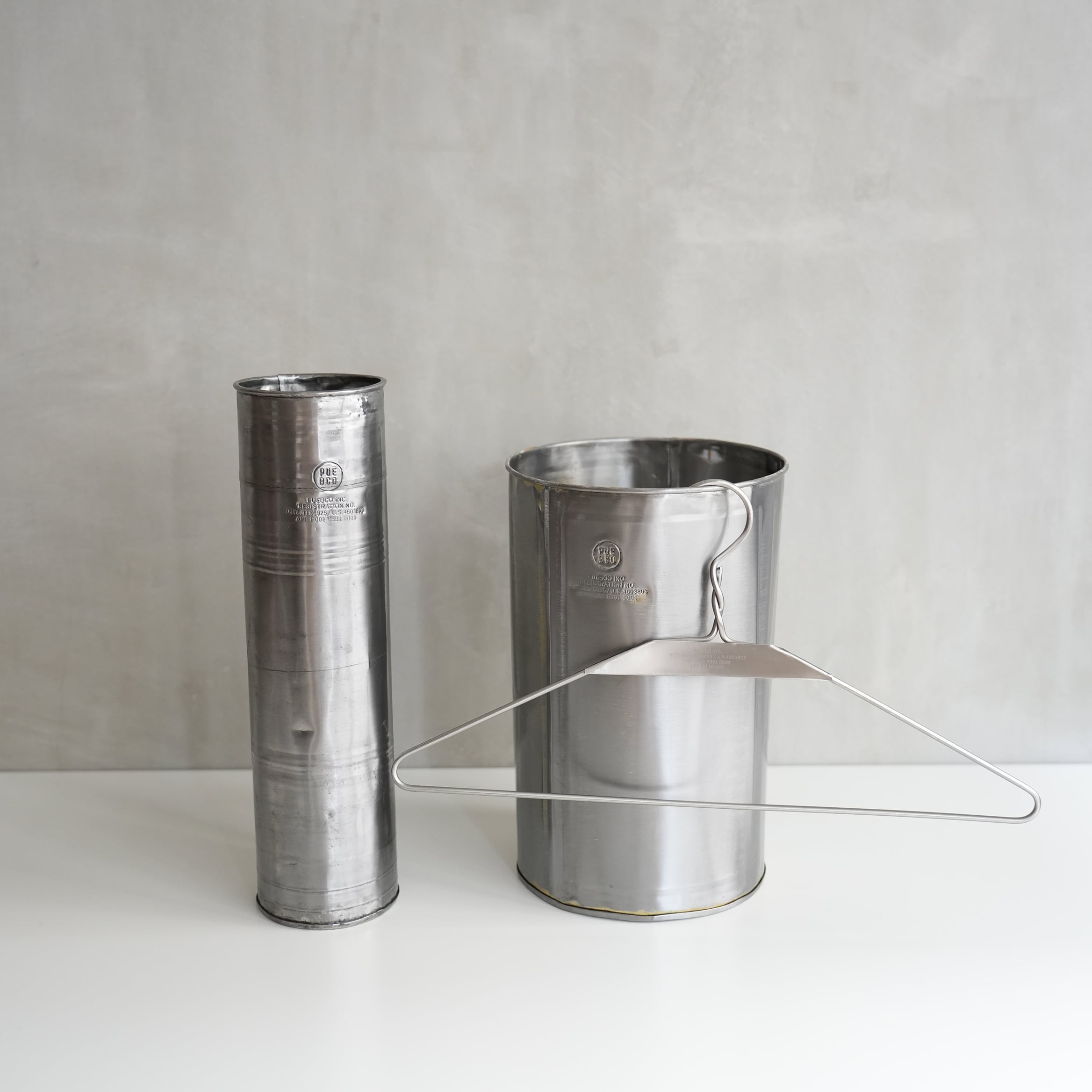 RECYCLE STEEL TRASH CAN Φ100