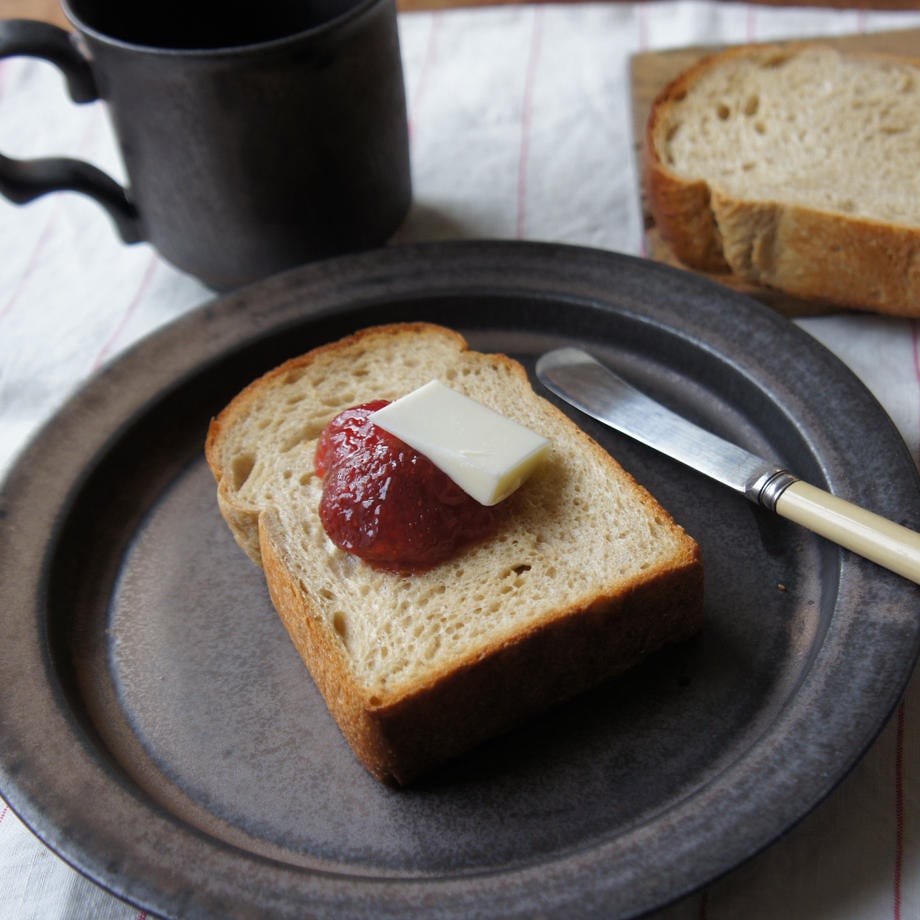 Ancient Pottery Plate L Brass