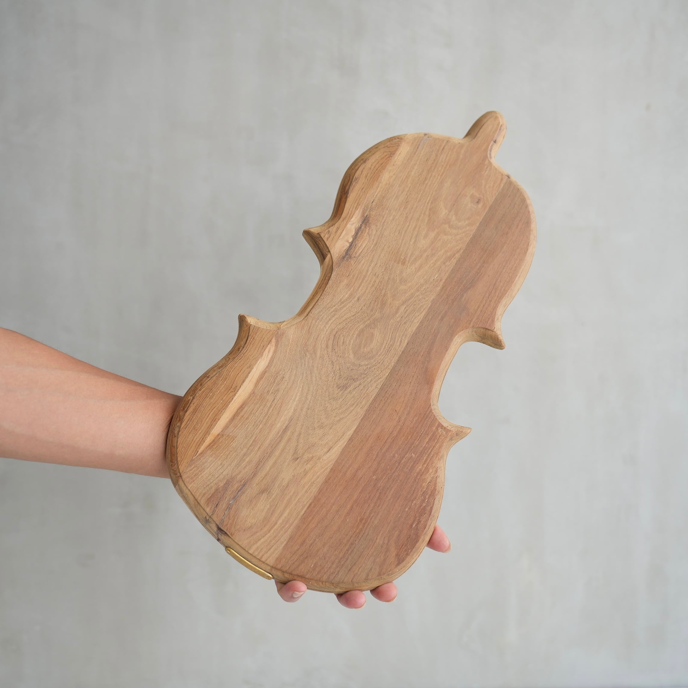 Violin Shaped Cutting Board