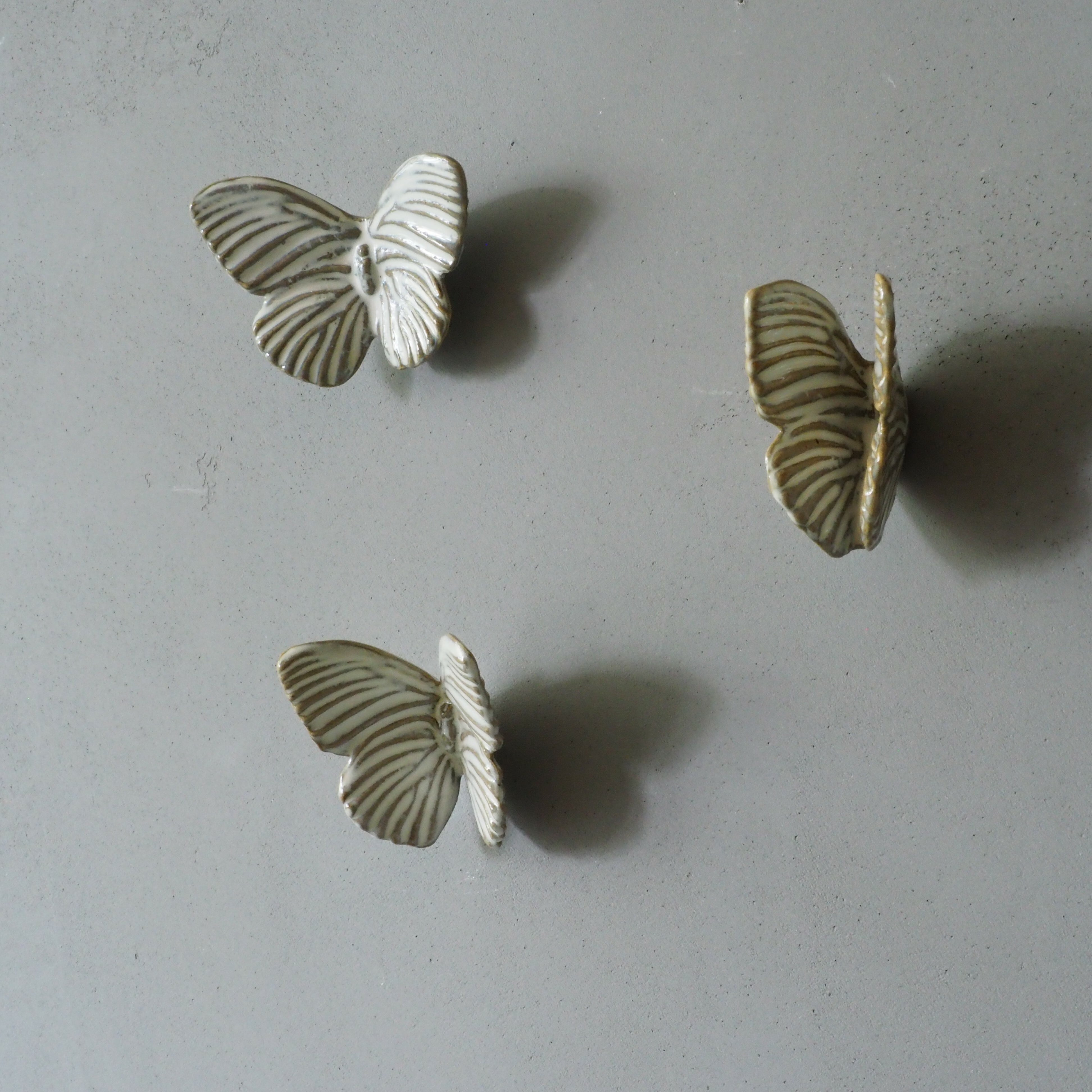 Mini Butterfly I White BF-004-05