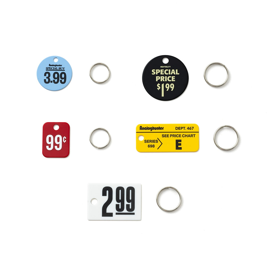 Analog Hunter Price Tag Key Plate
