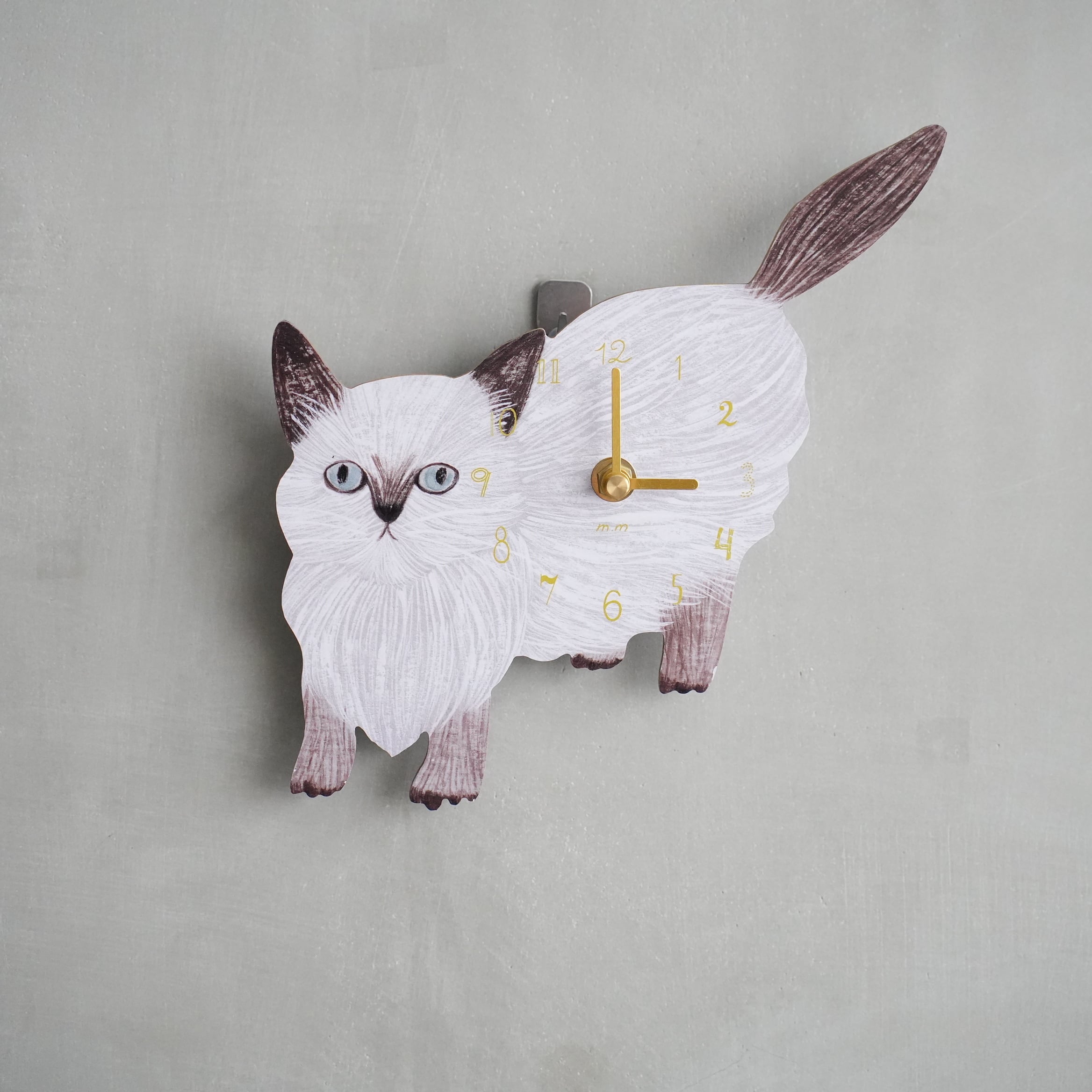 MM Diecut Clock Chad