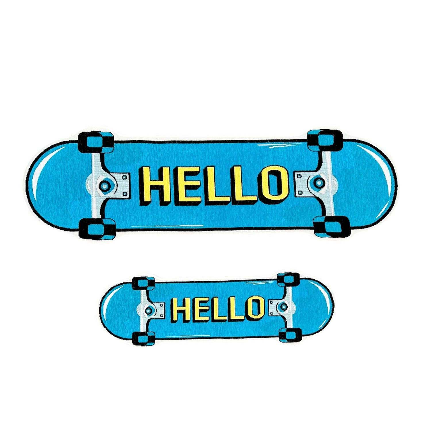 Motif Rug Mat Skateboard Medium