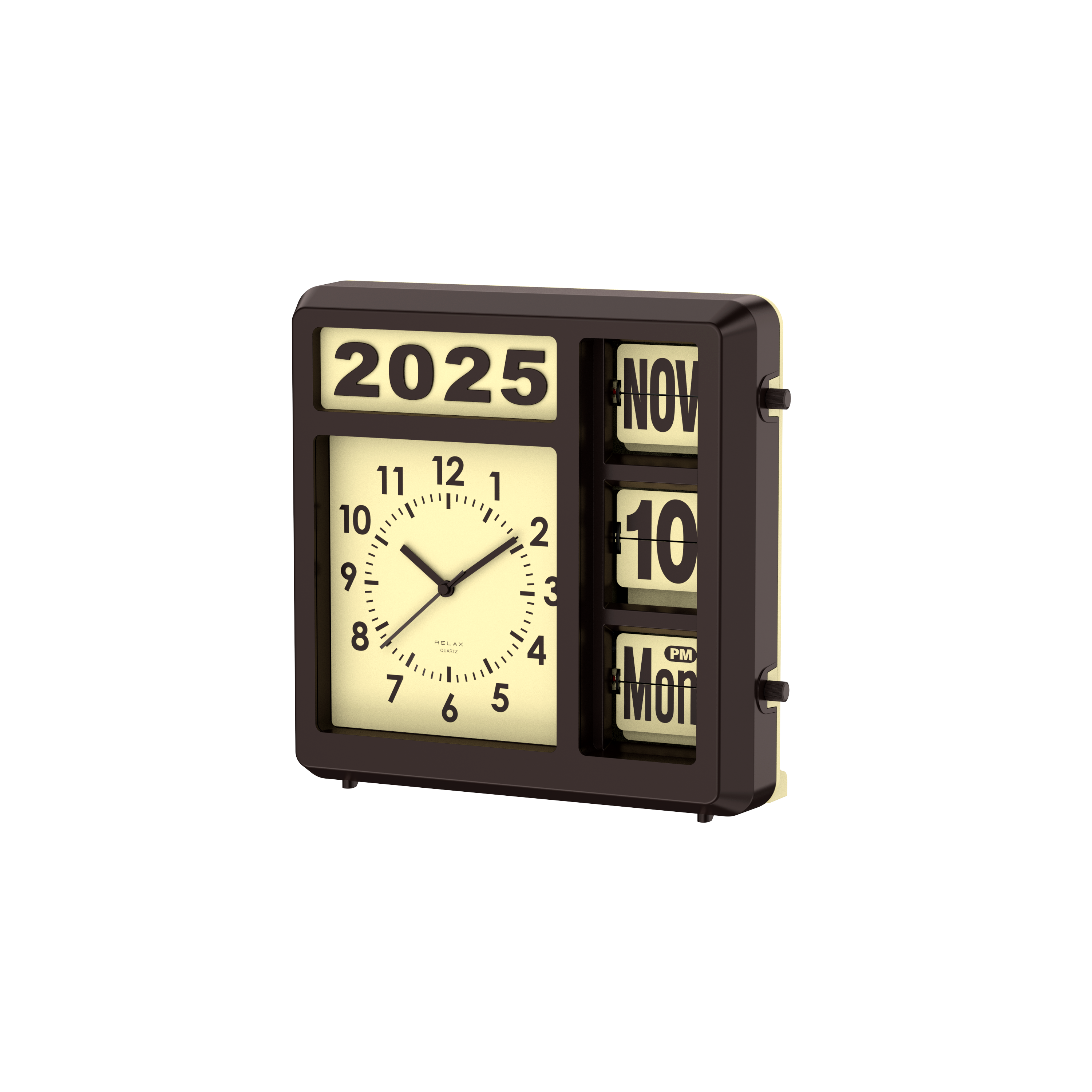 Flip Calendar Clock