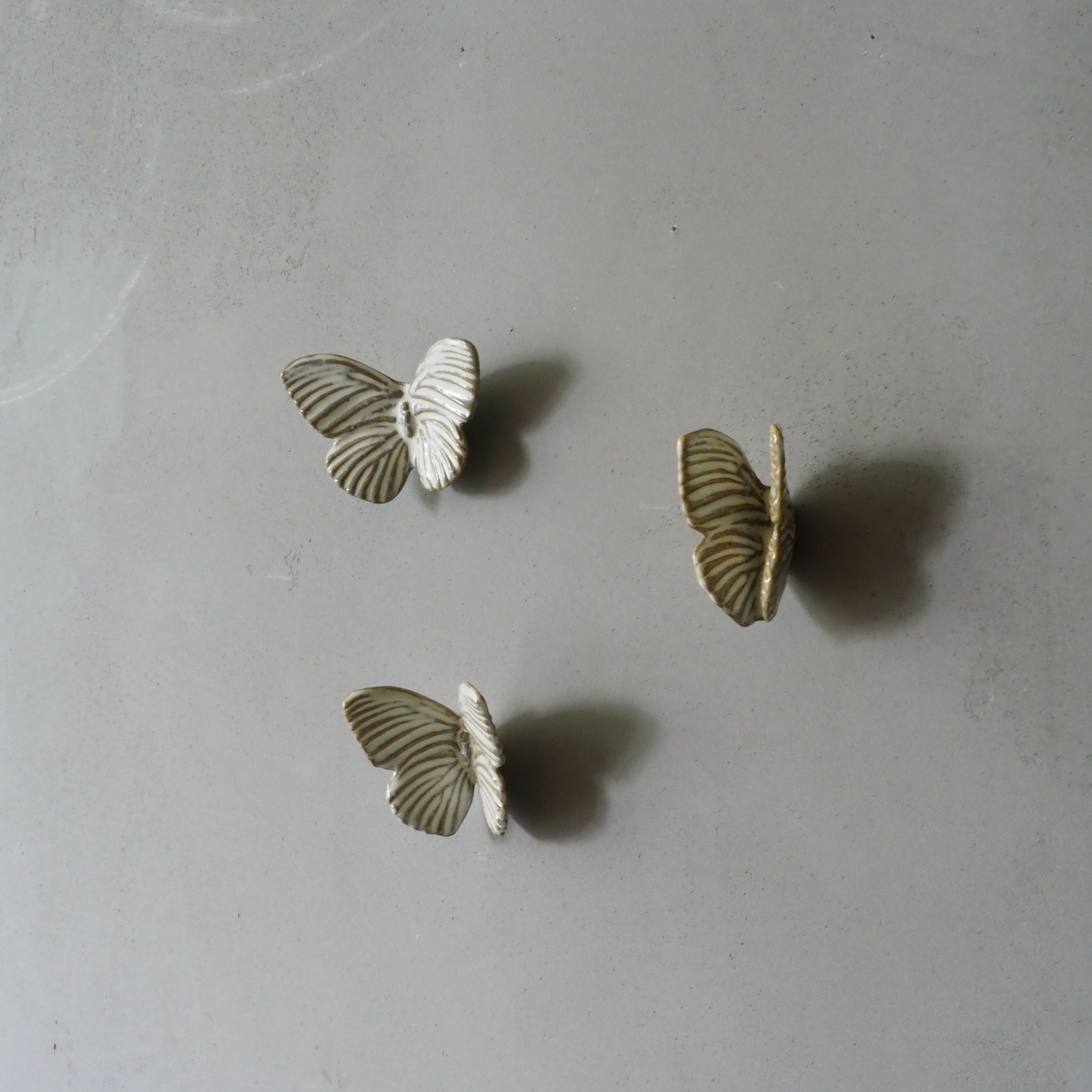 Mini Butterfly I White BF-004-05