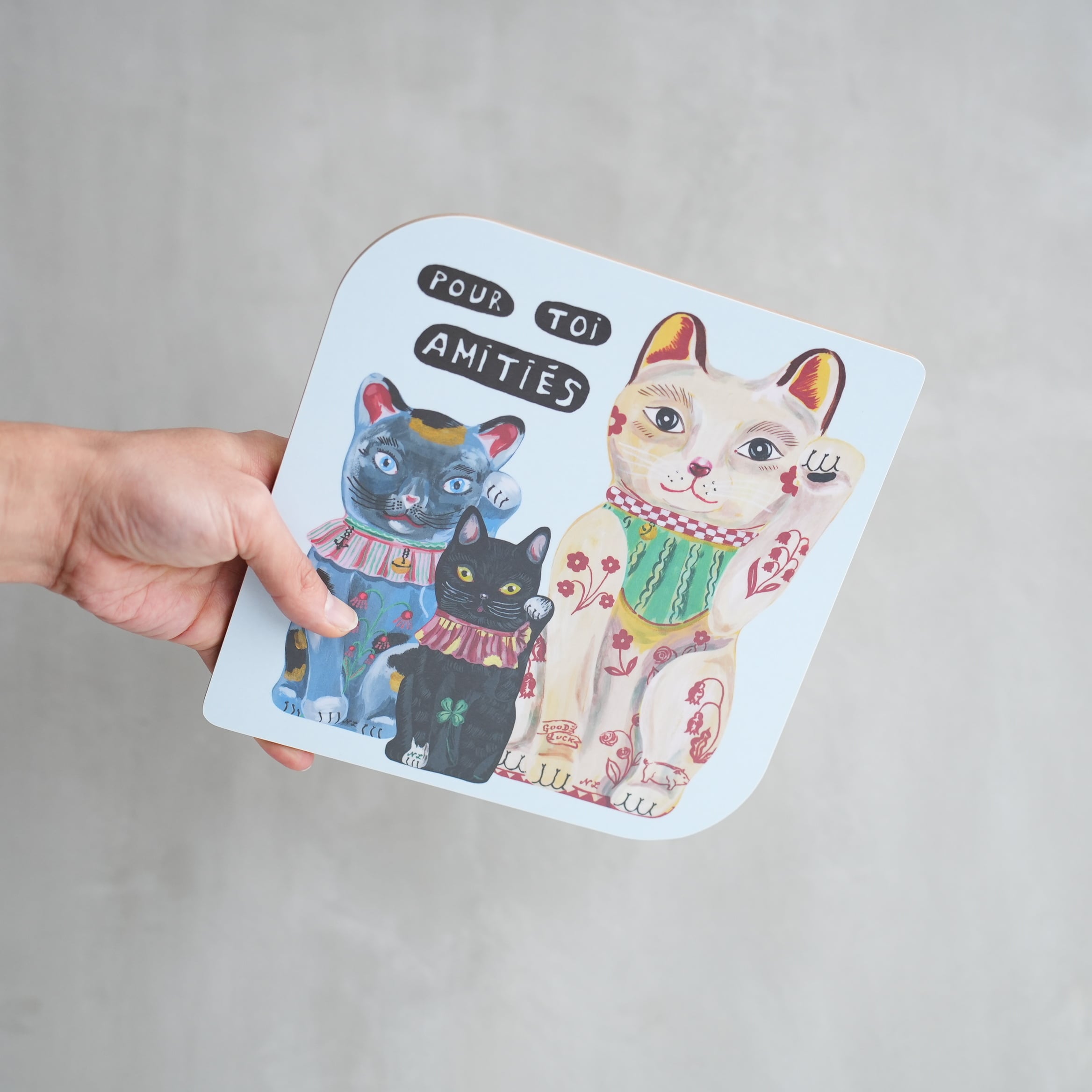 Nathalie Lete Hello My Friends Trivet