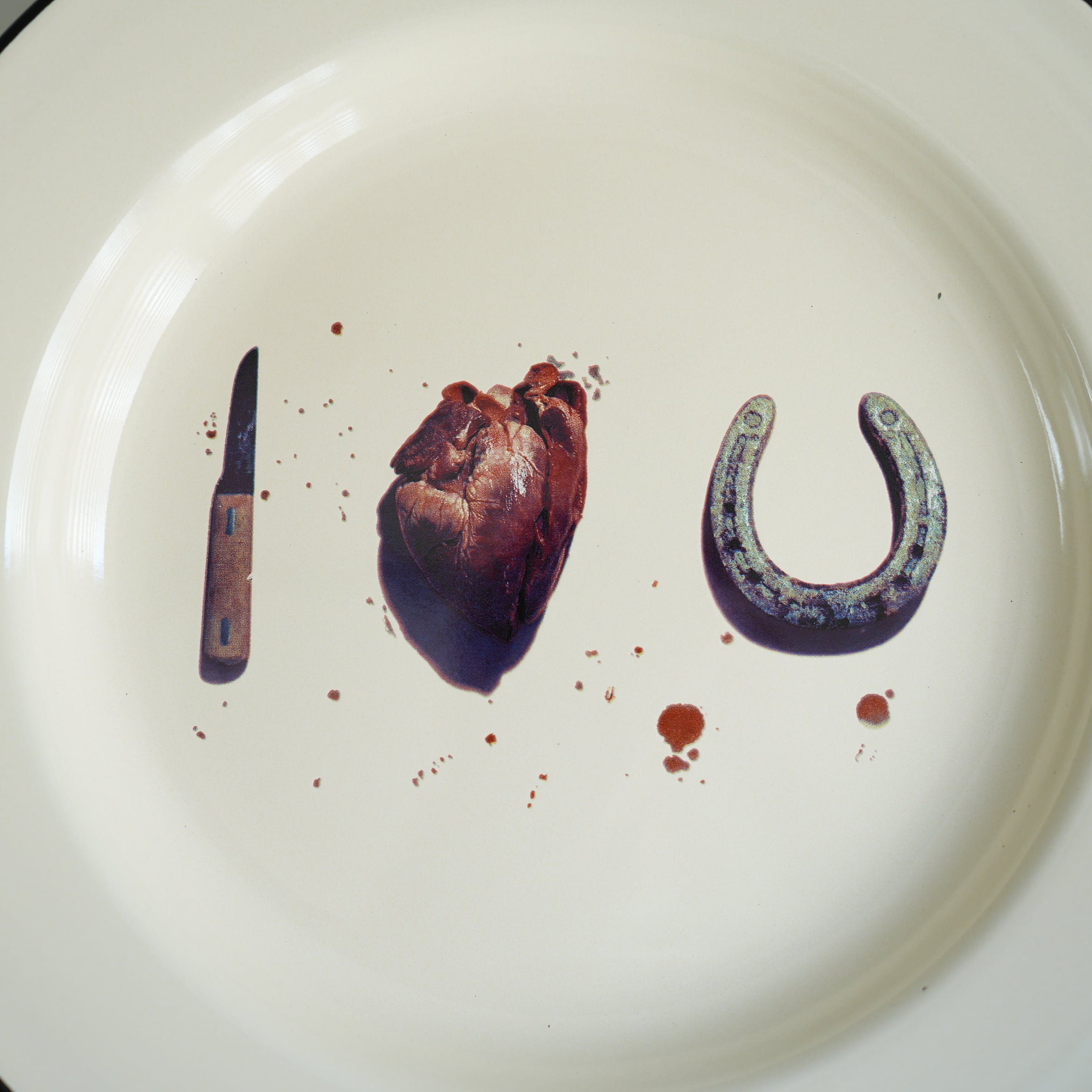 エナメルプレート I LOVE YOU