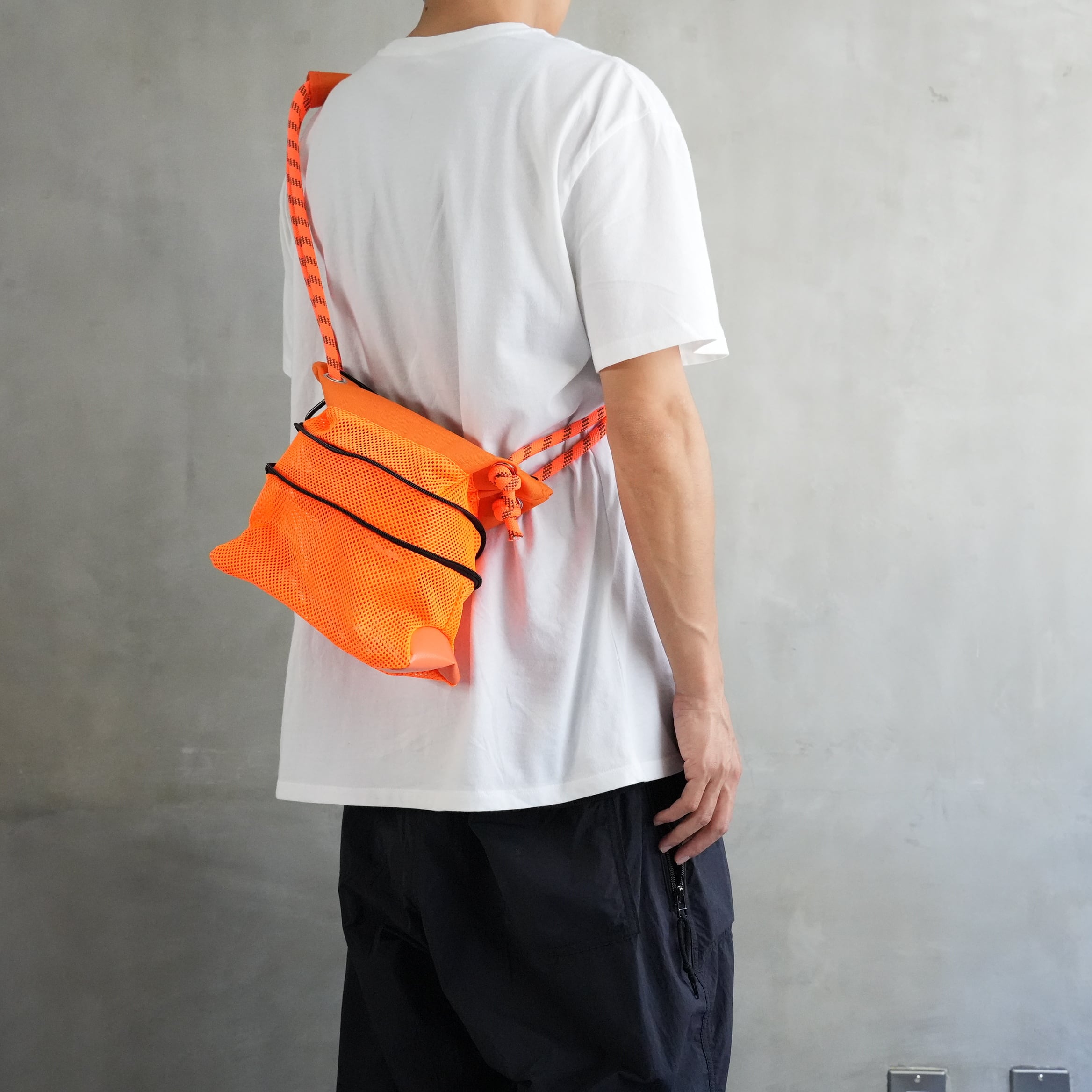 CYCLE BAG MINI MESH TYPE Orange