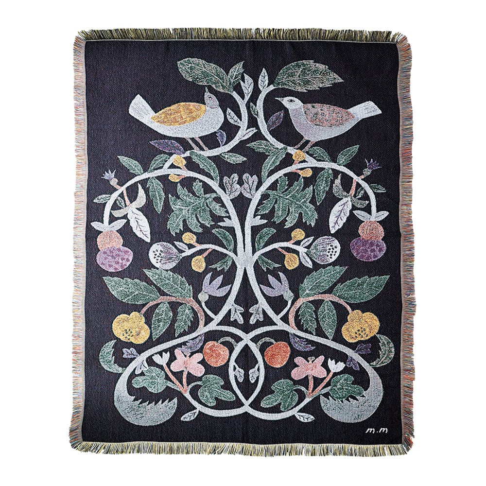MM Tapestry Rug Plants-Bird
