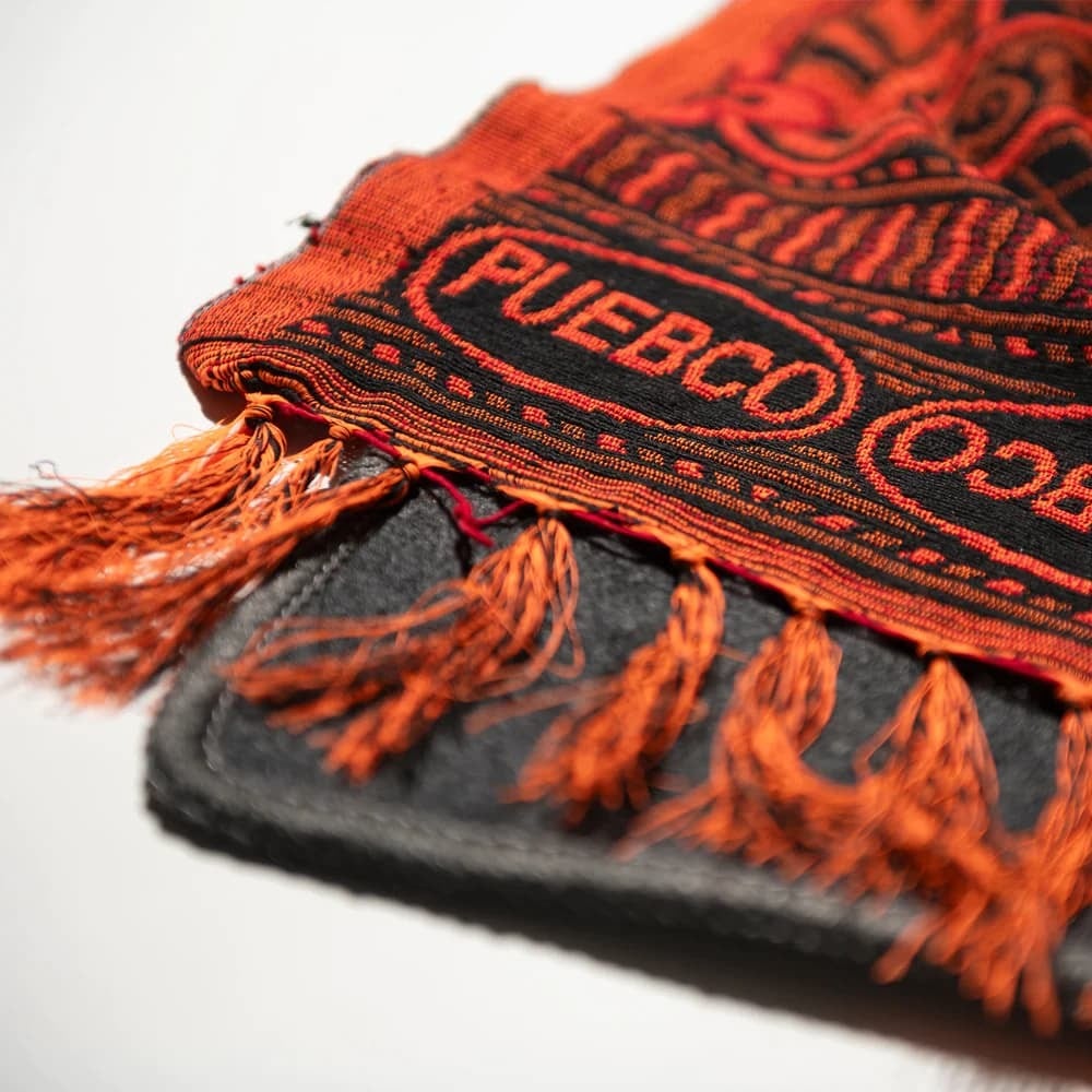 Reversible Jacquard Rug Black