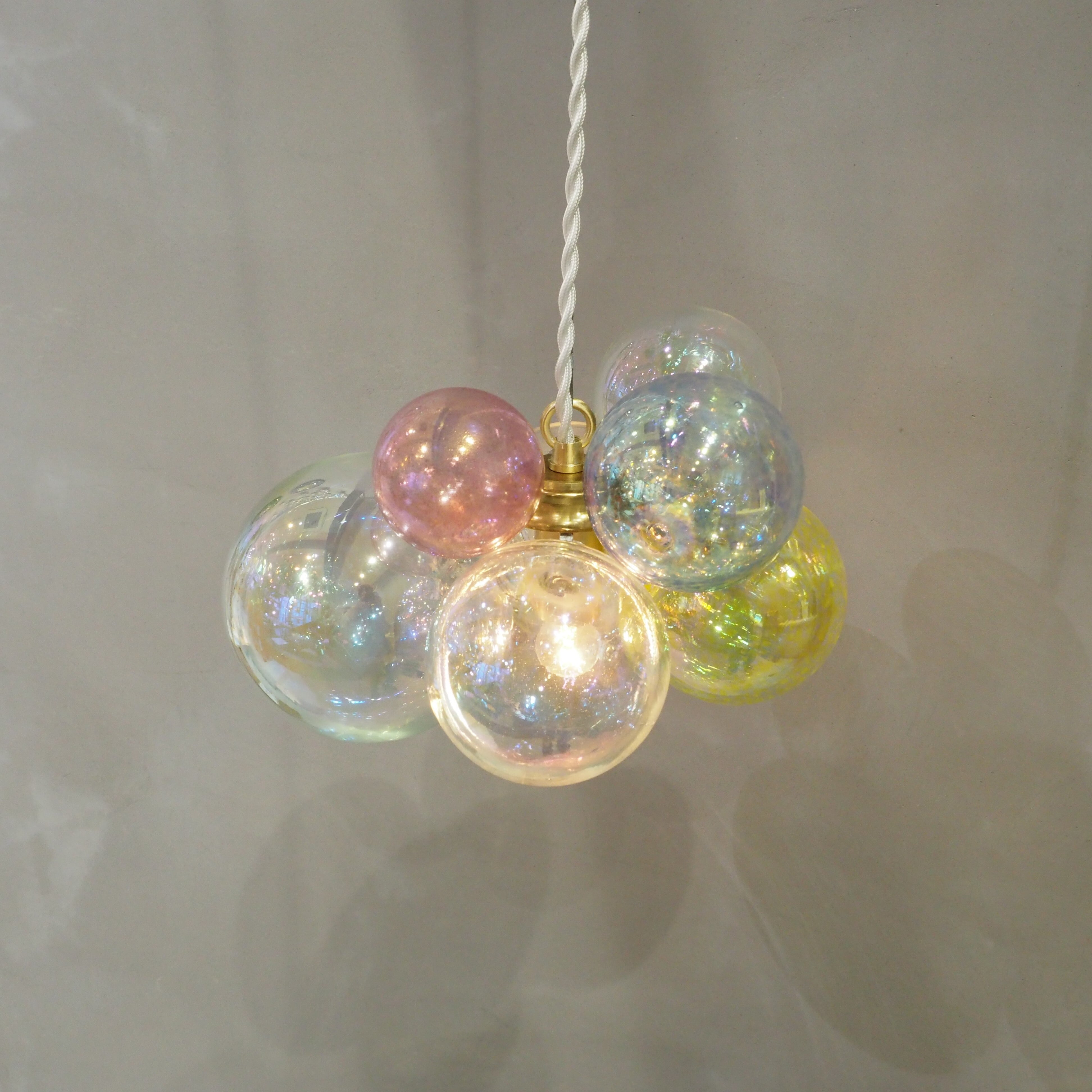 Bubble Lamp L Multicolor