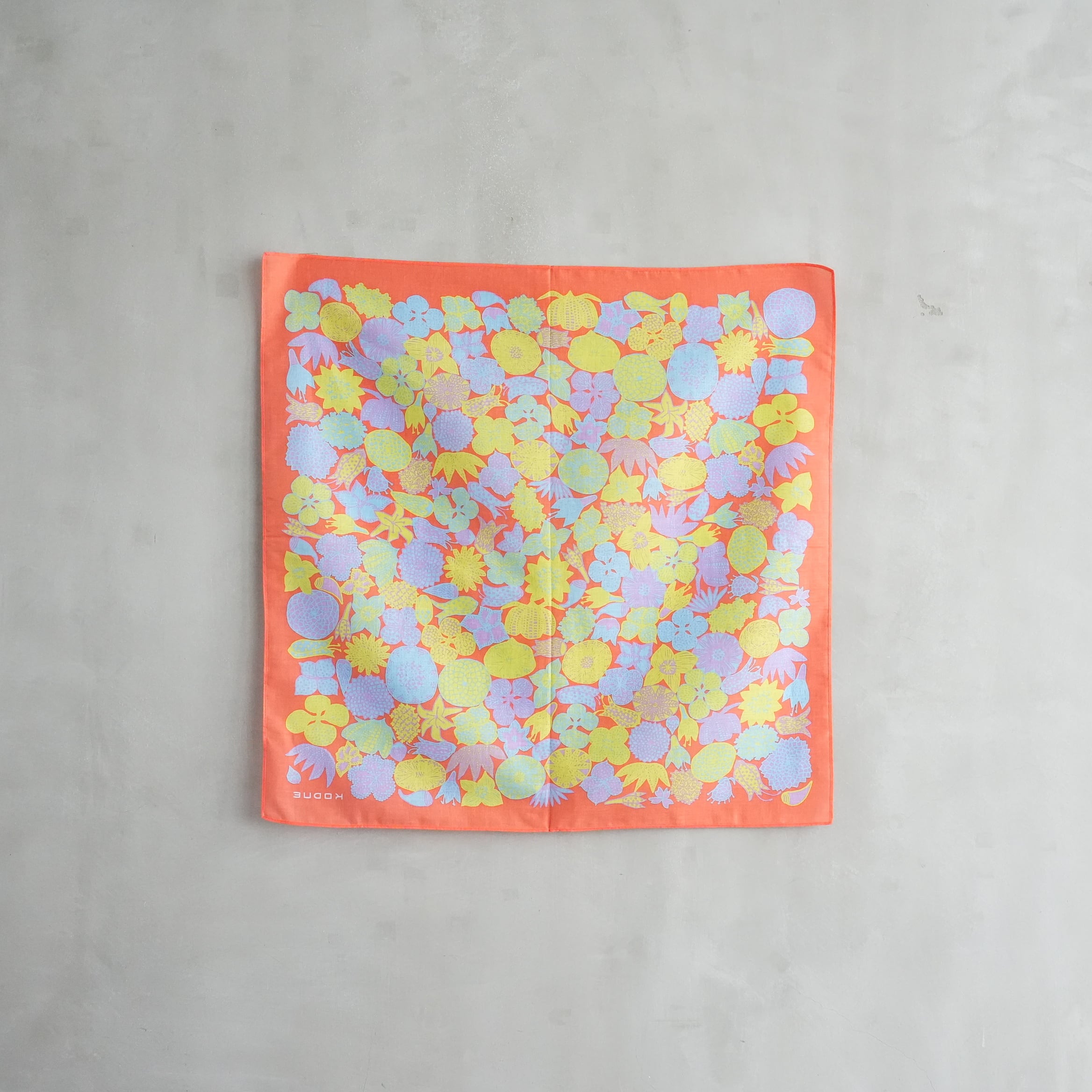 KODUE HIBINO Handkerchief クレイジーフラワー
