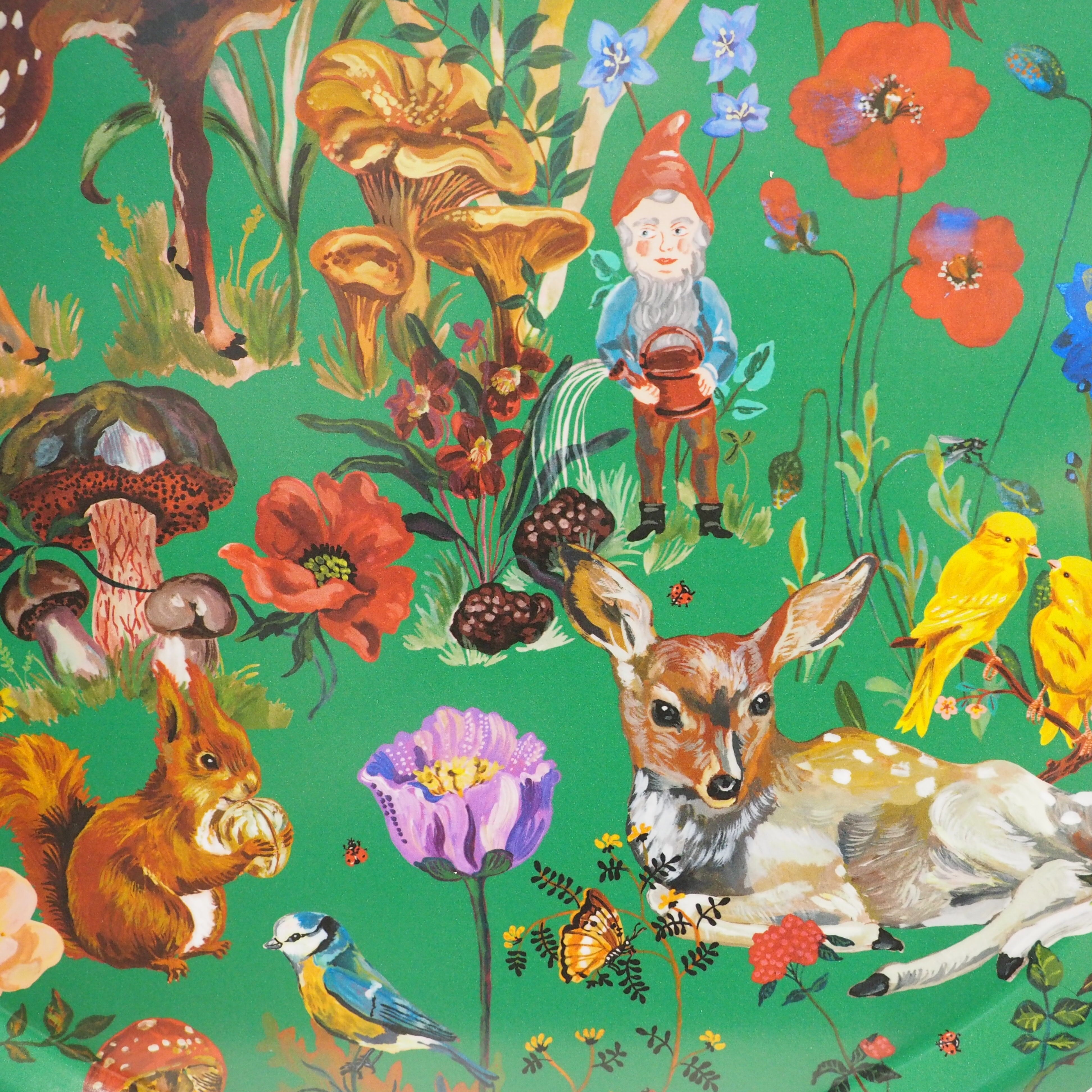 Nathalie Lete Bambi Round Tray