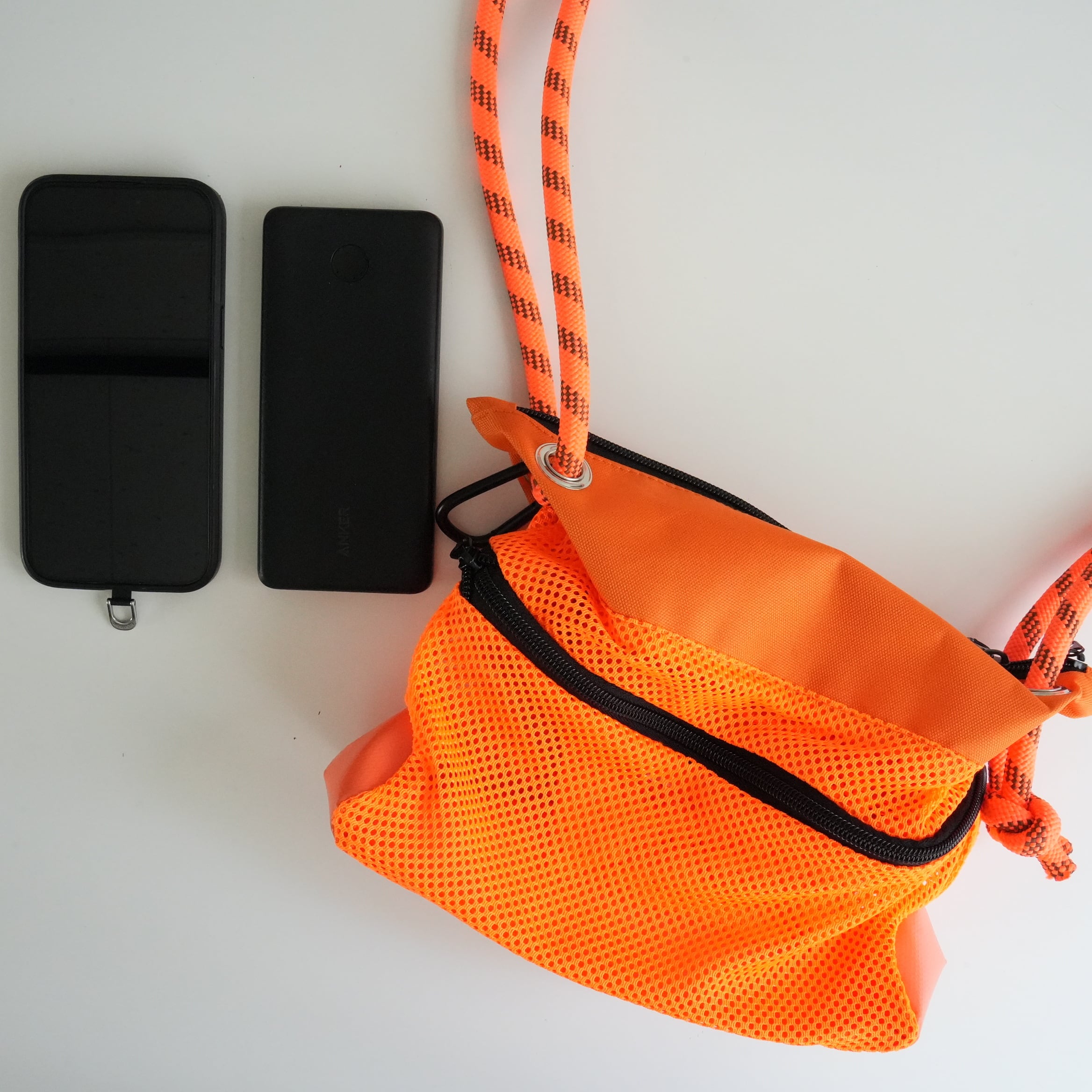 CYCLE BAG MINI MESH TYPE Orange