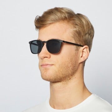 SUNGLASS IZIPIZI #E BLACK / Grey Lenses