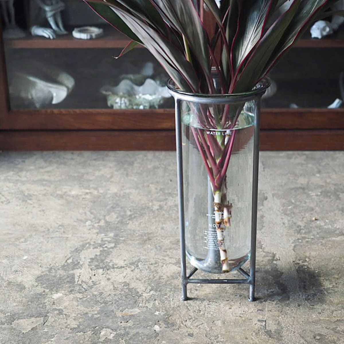 Glass Tube with Stand