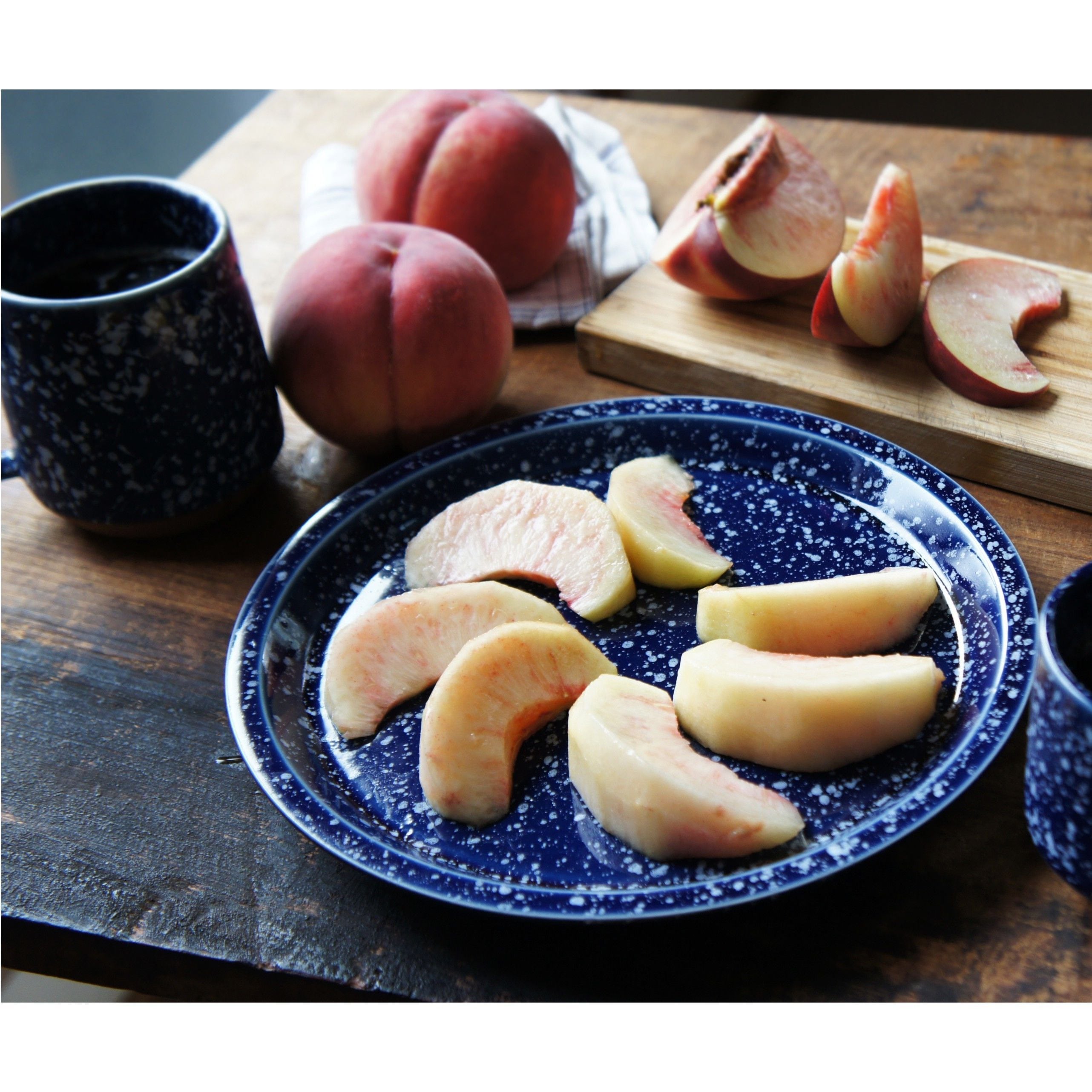 CHIPS PLATE L SPLASH NAVY-WHITE