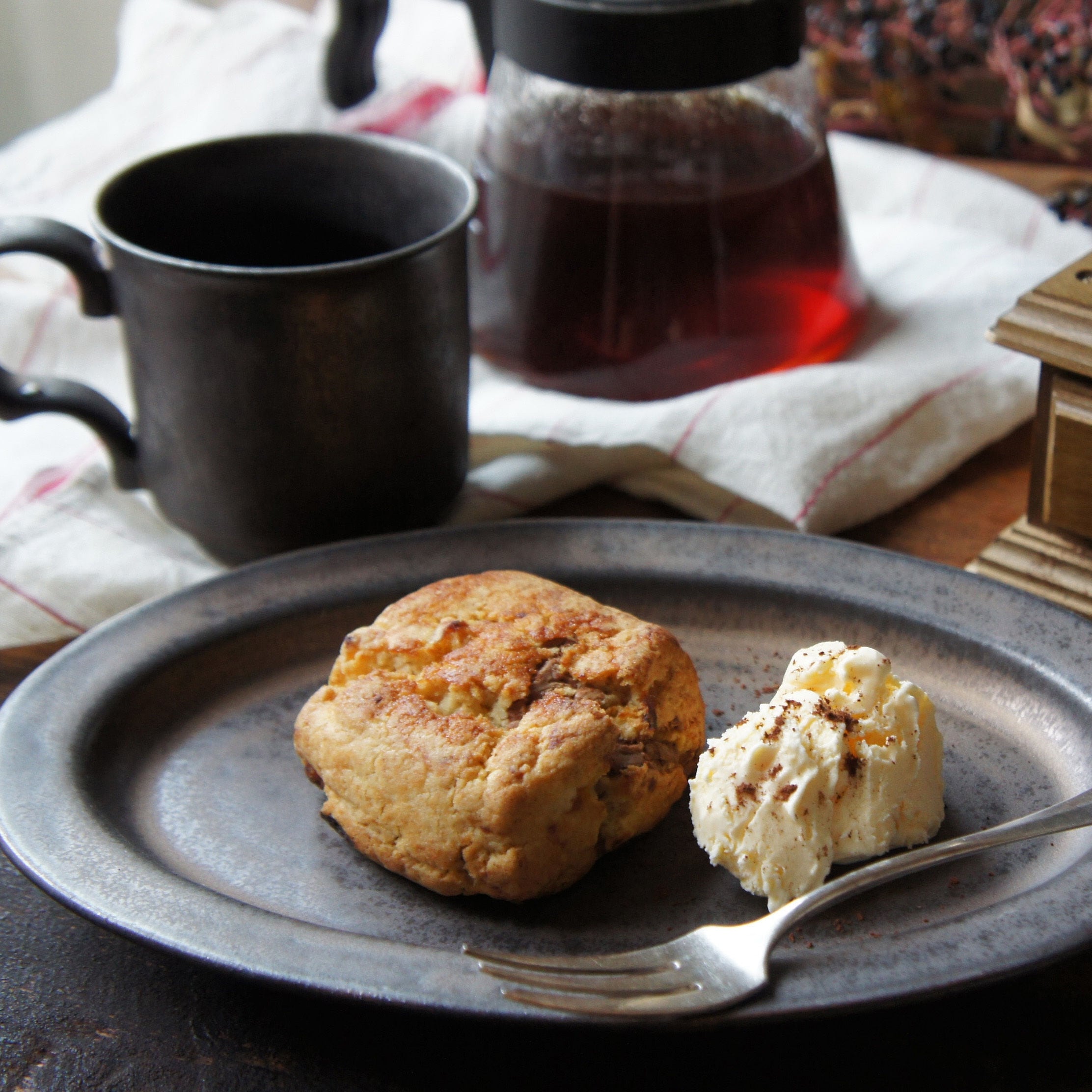 Ancient Pottery Oval Plate Brass