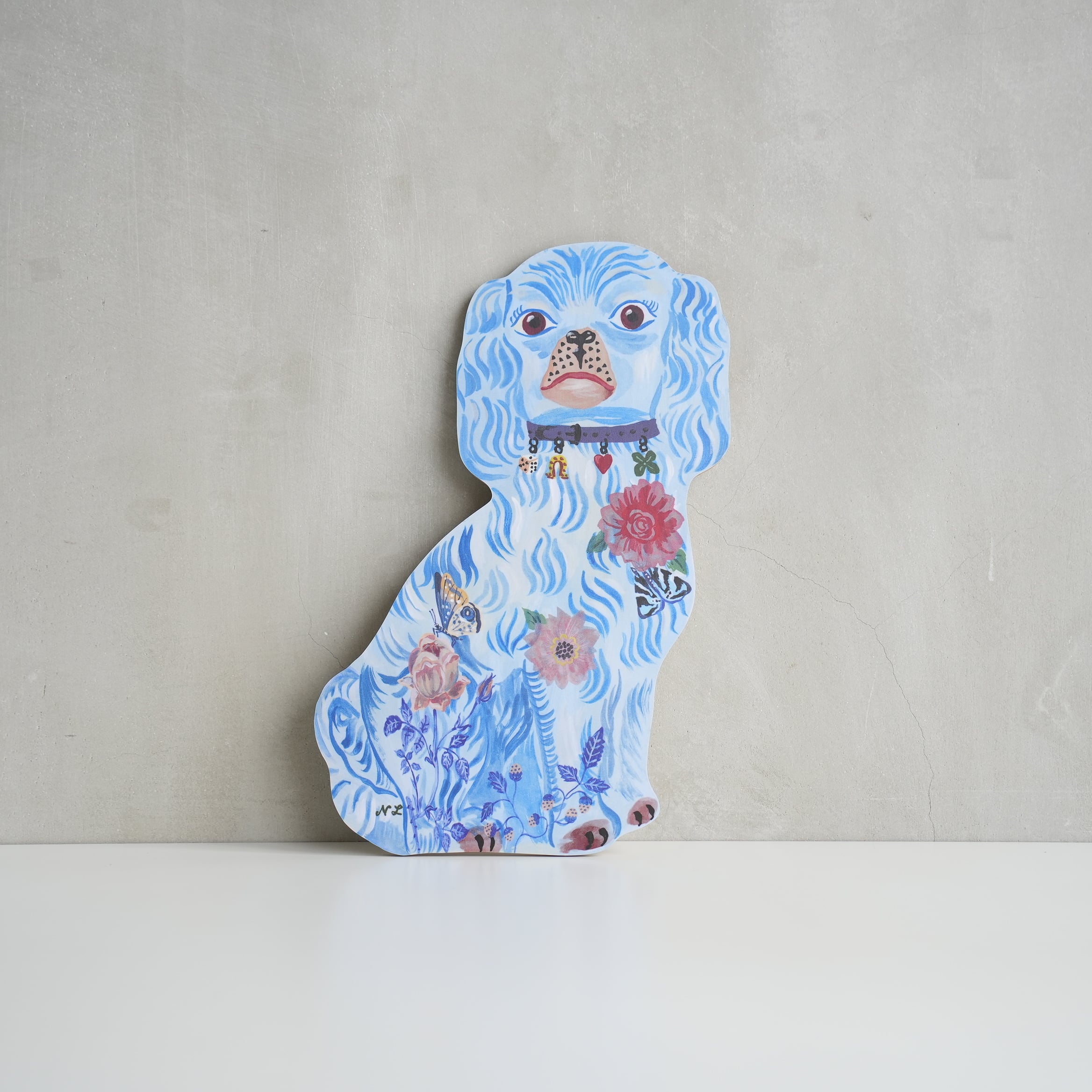 Nathalie Lete Blue Dog Serving Board