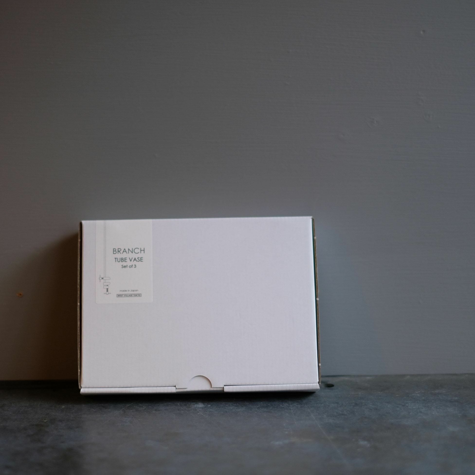 BRANCH TUBE VASE set of 3