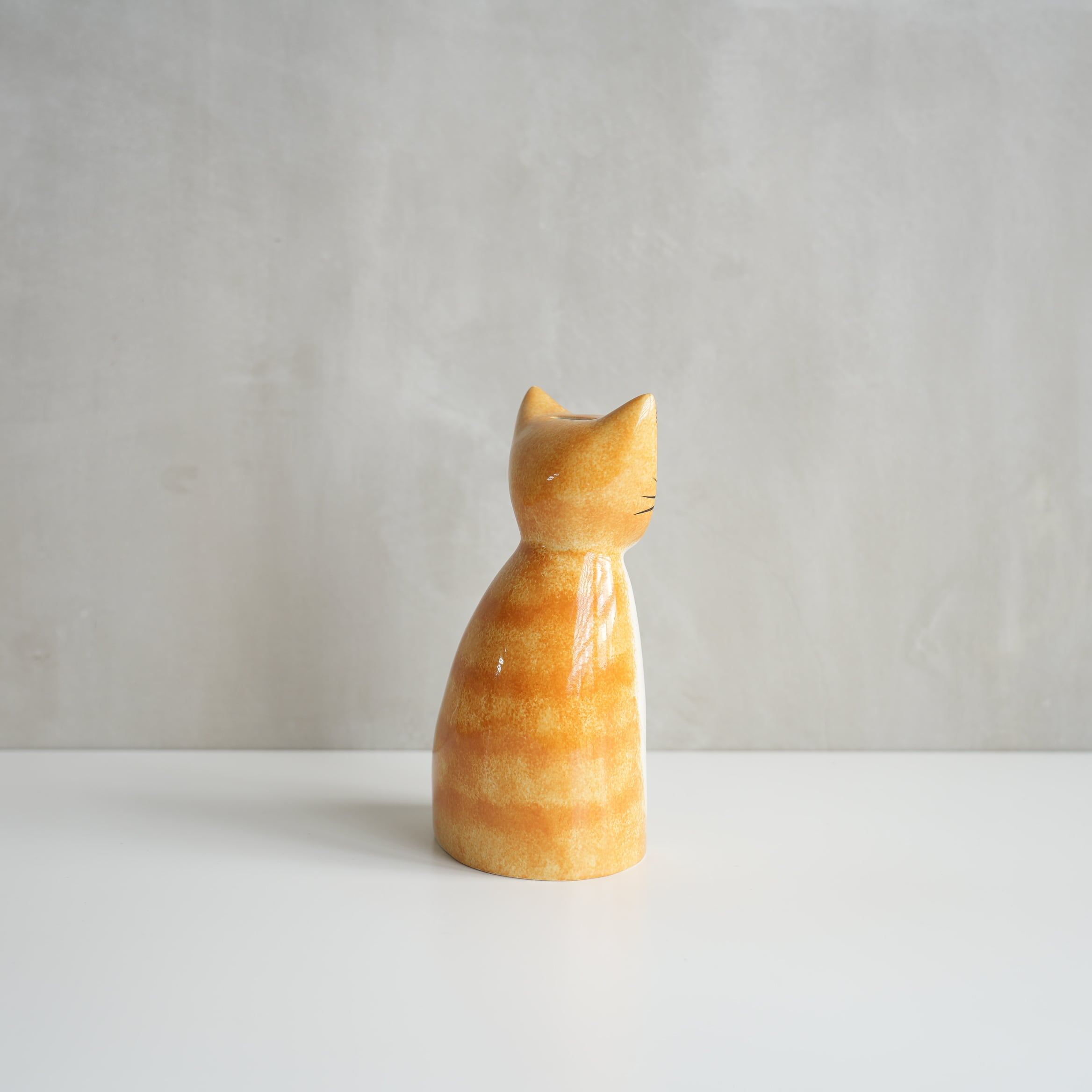 Hannah Turner Money Box Cat Yellow