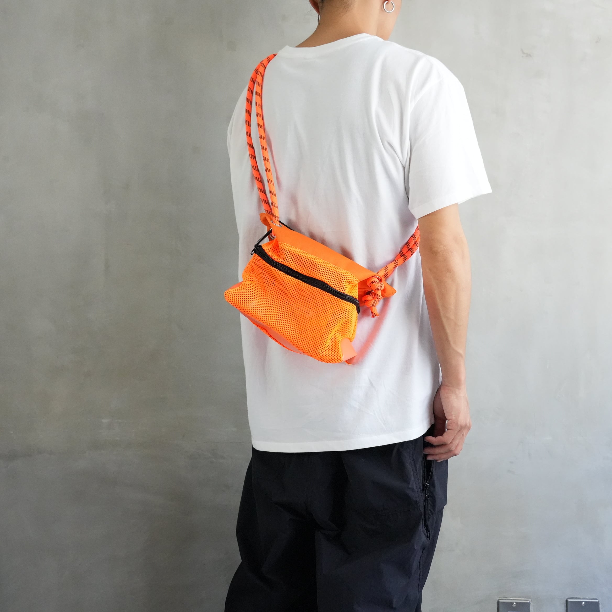 CYCLE BAG MINI MESH TYPE Orange
