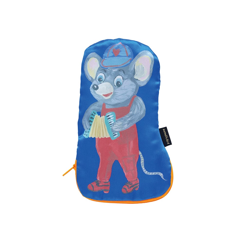 Nathalie Lete Satin pouch Mouse