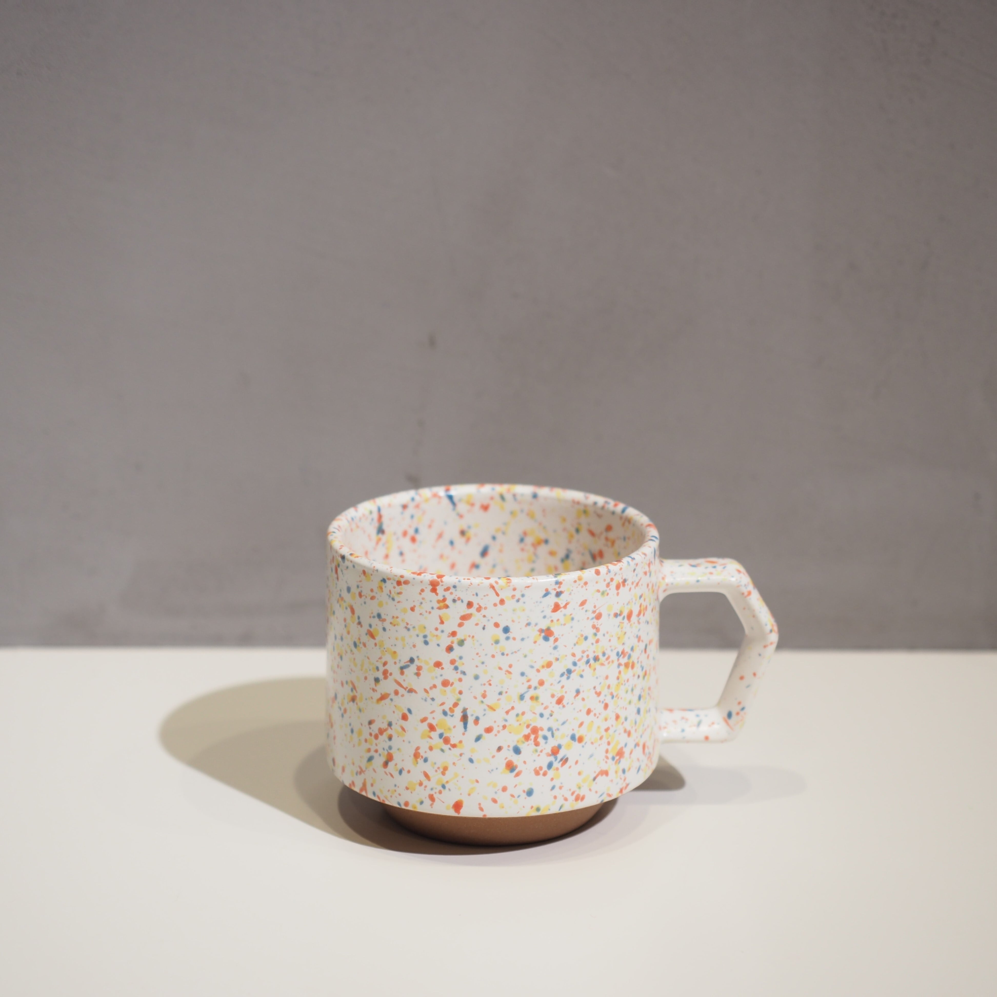 CHIPS Stacking Mug SPLASH White × Orange