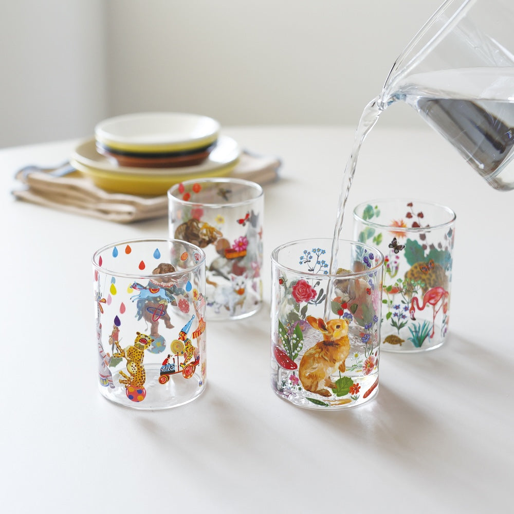 Nathalie Lete Heat Resistant Middle Glass