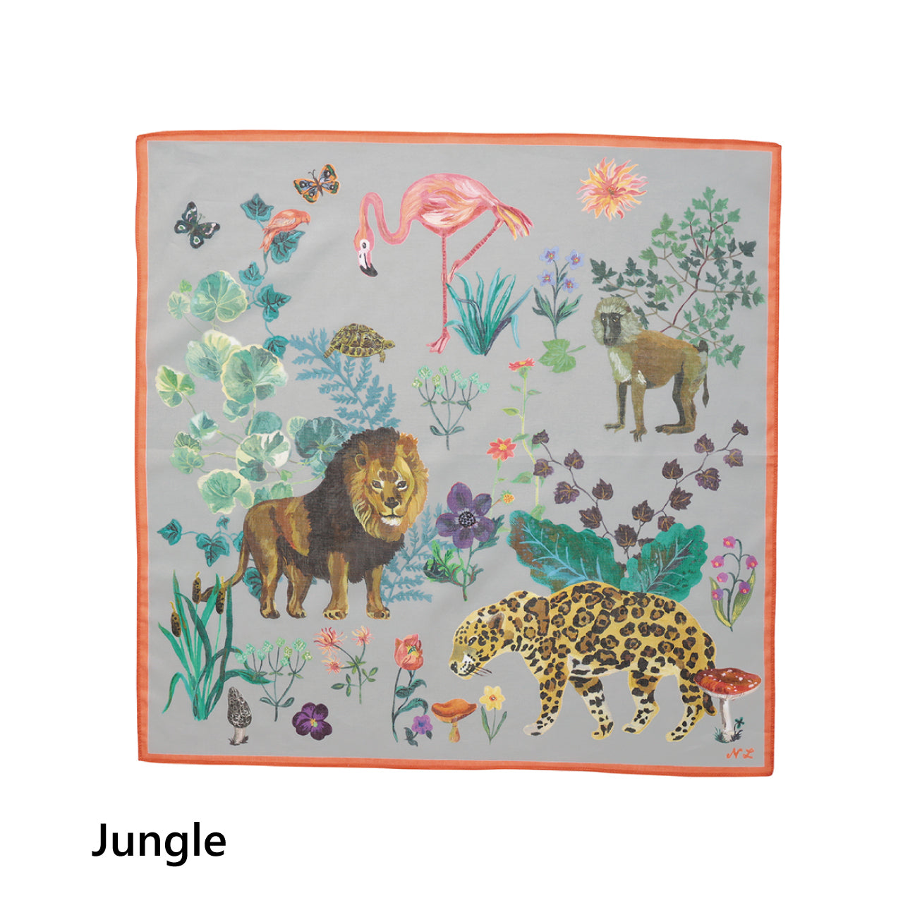 Nathalie Lete Pictorial Design Handkerchief