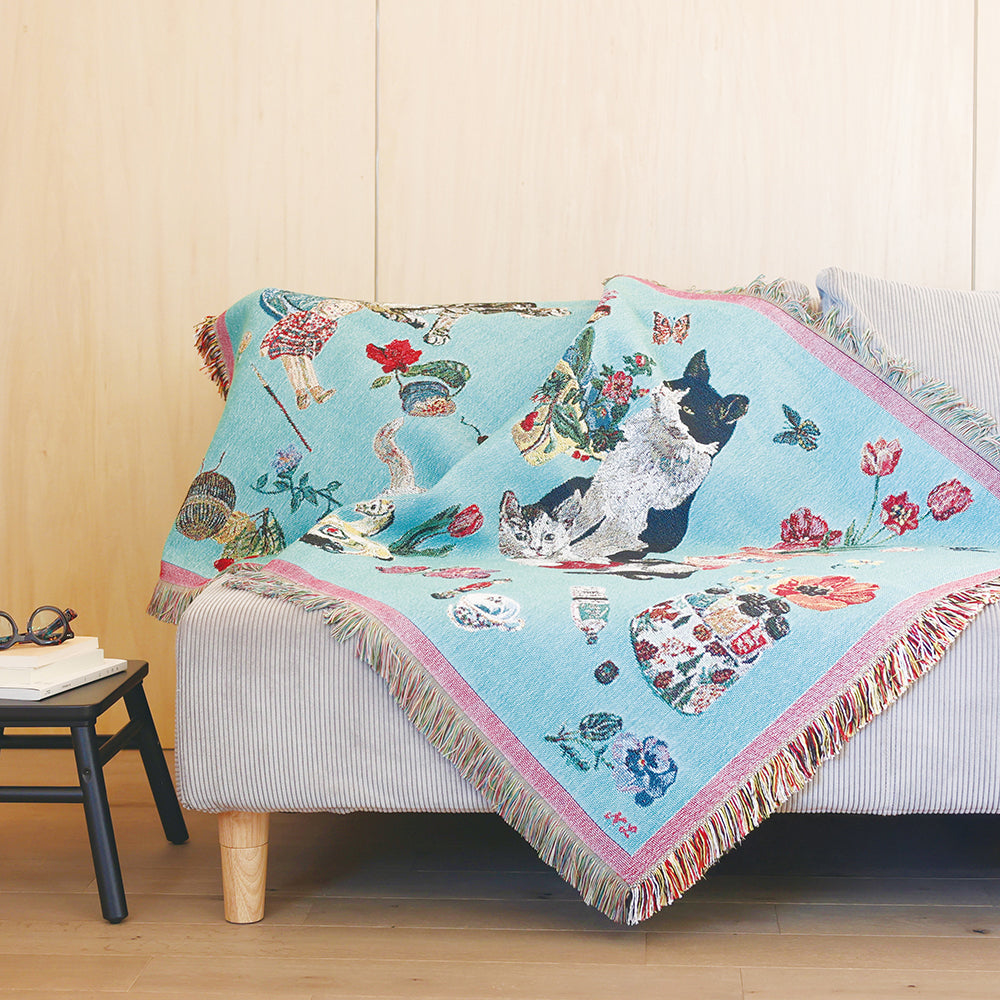 Nathalie Lete Pictorial Design Tapestry Rug