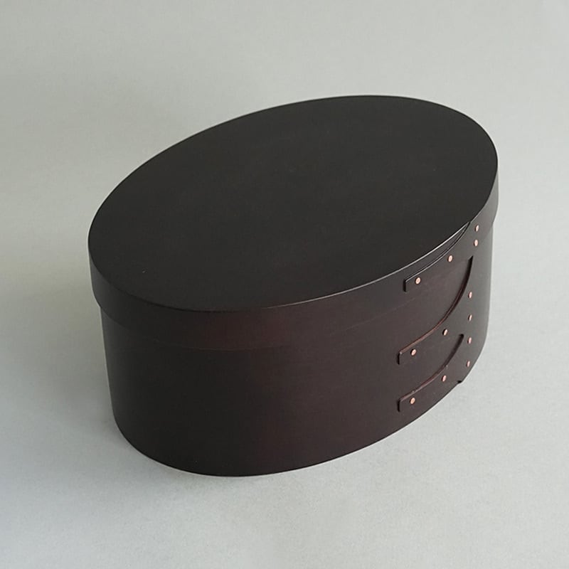 Shaker Oval Box Medium Black