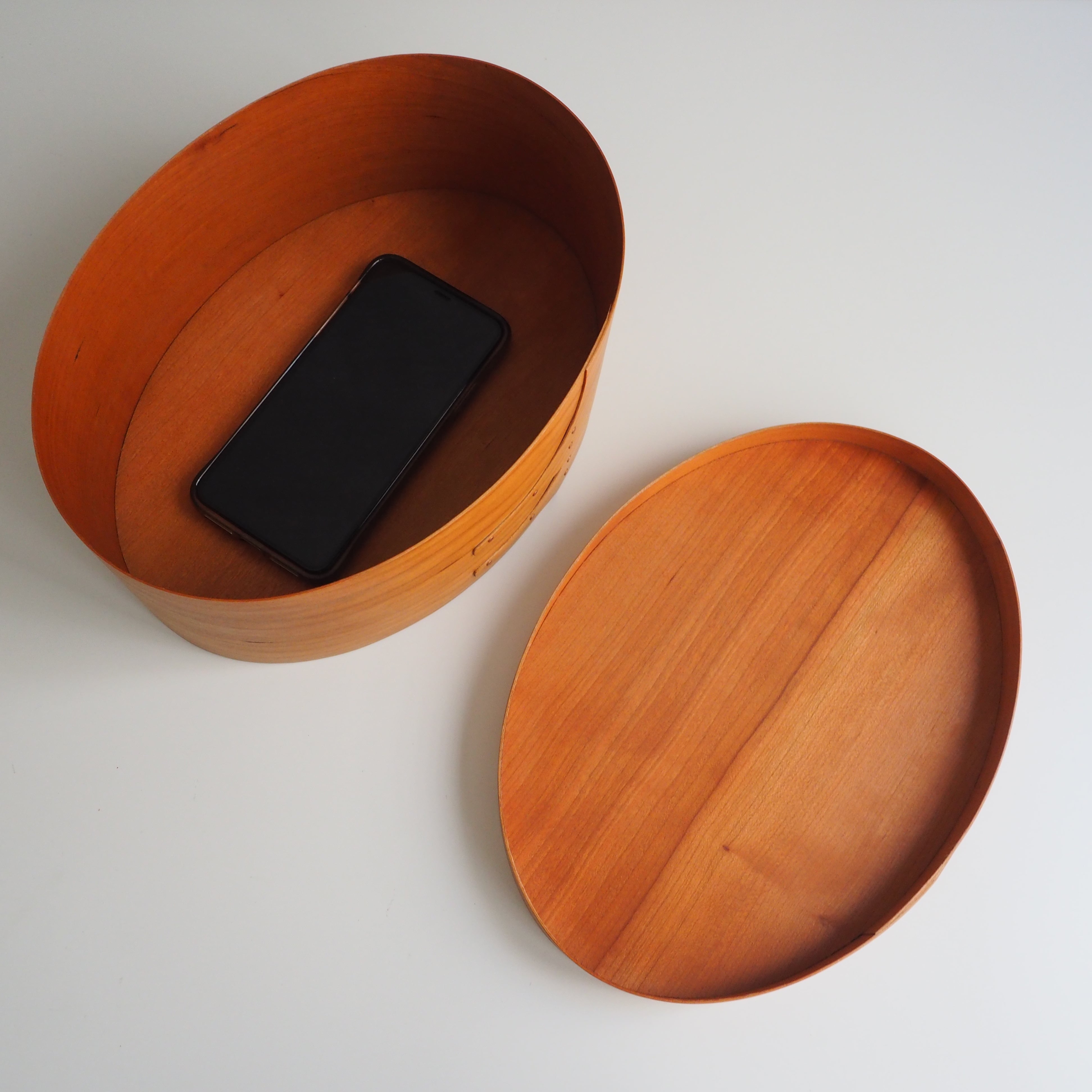 Shaker Oval Box Medium Natural