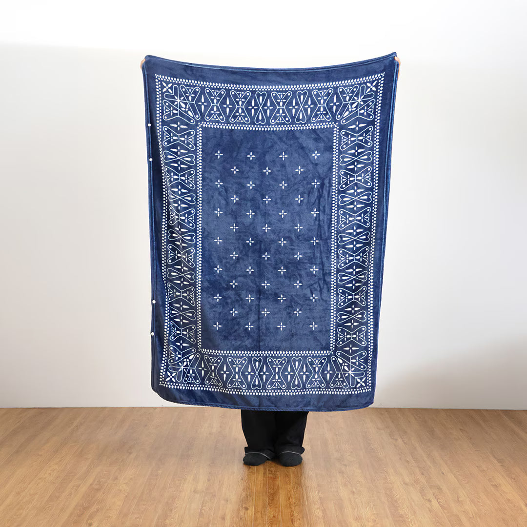 Bandana Fleece Blanket 105×140