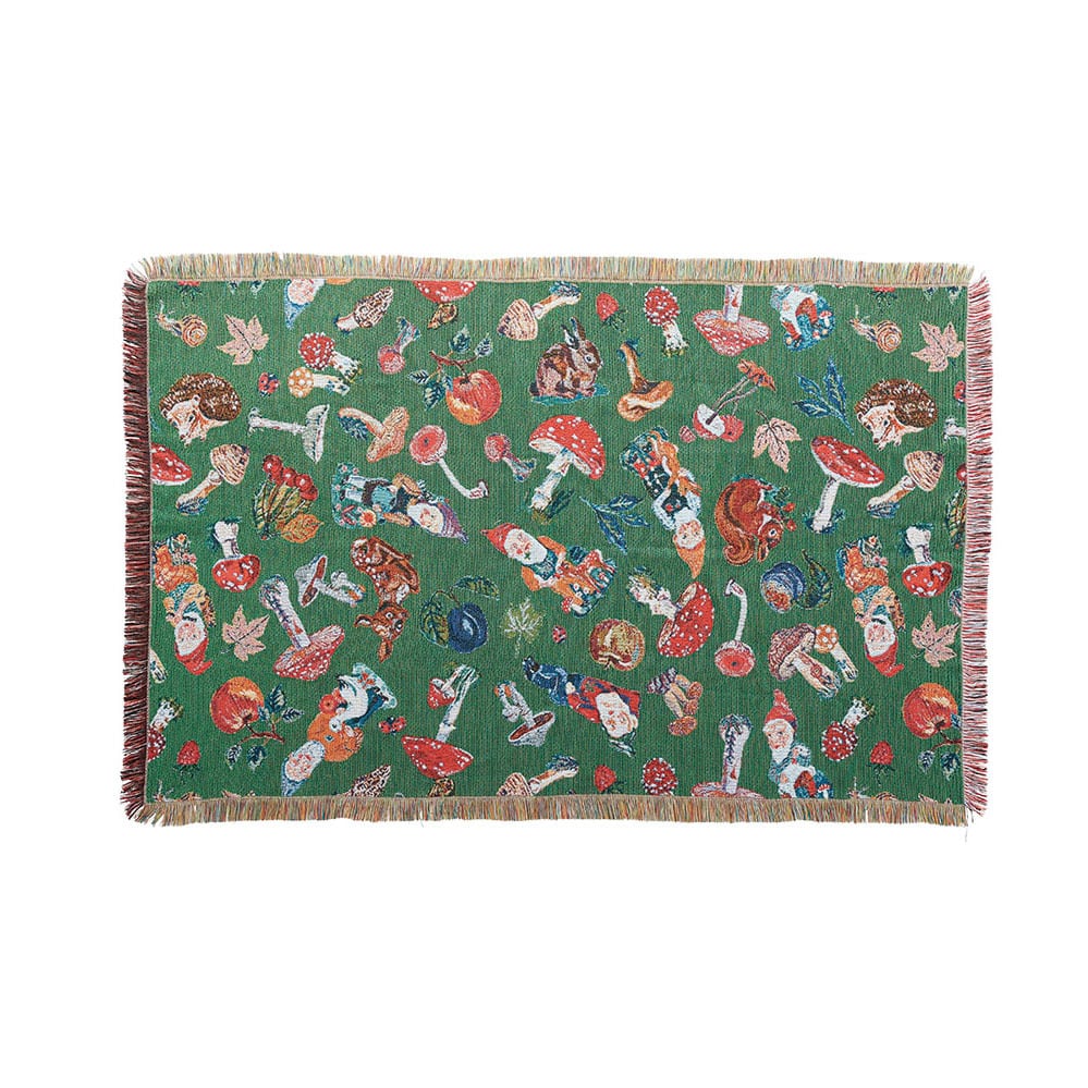 Nathalie Lete Tapestry Rug Mushroom
