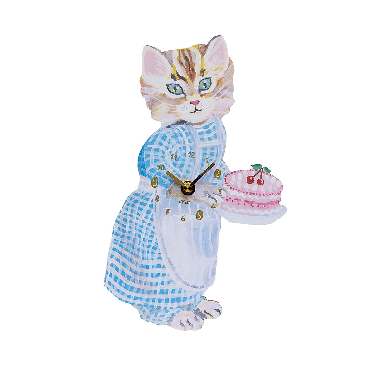 Nathalie lete Diecut clock Blue eye